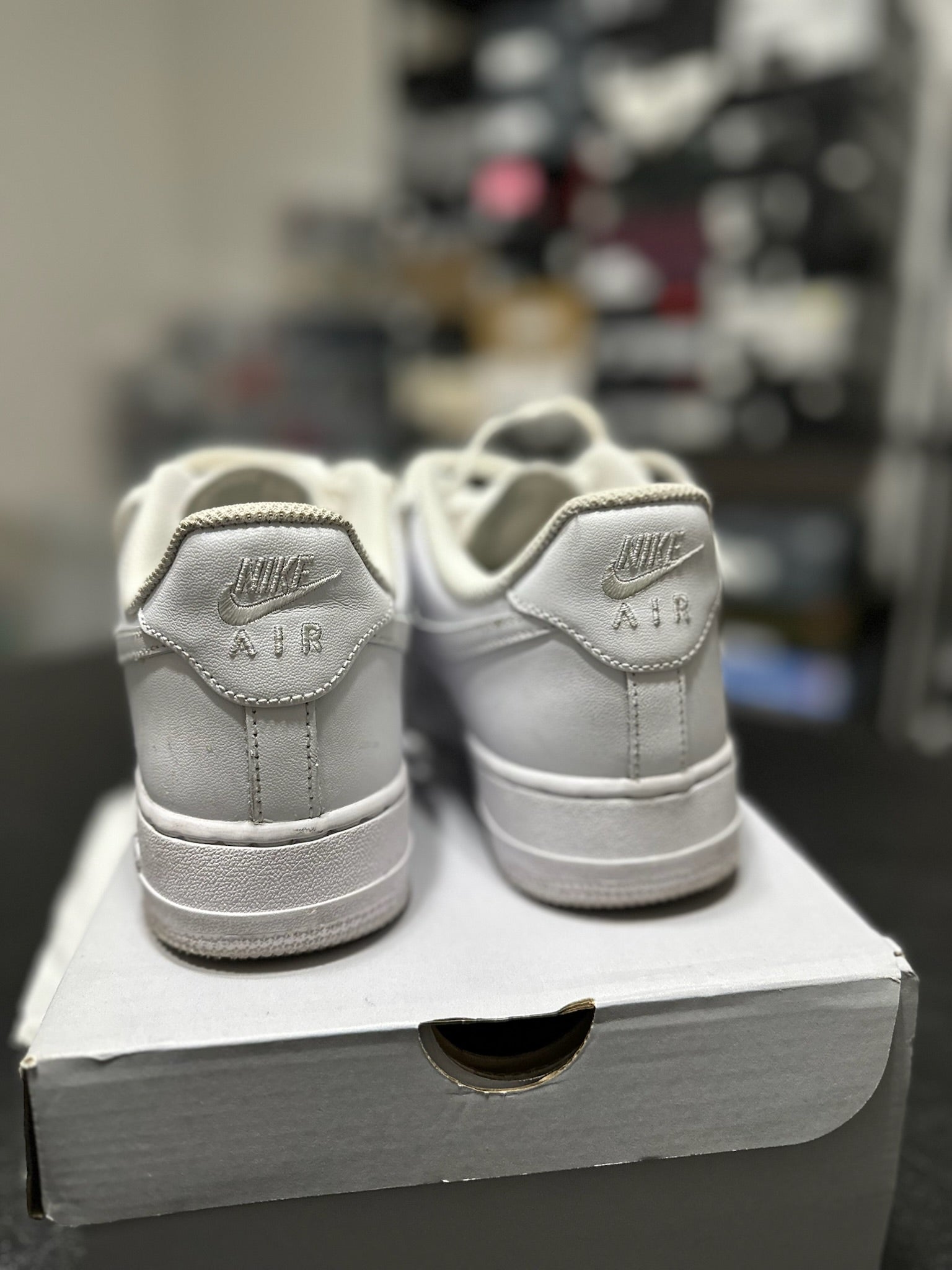 Size 7.5 - AF 1 White