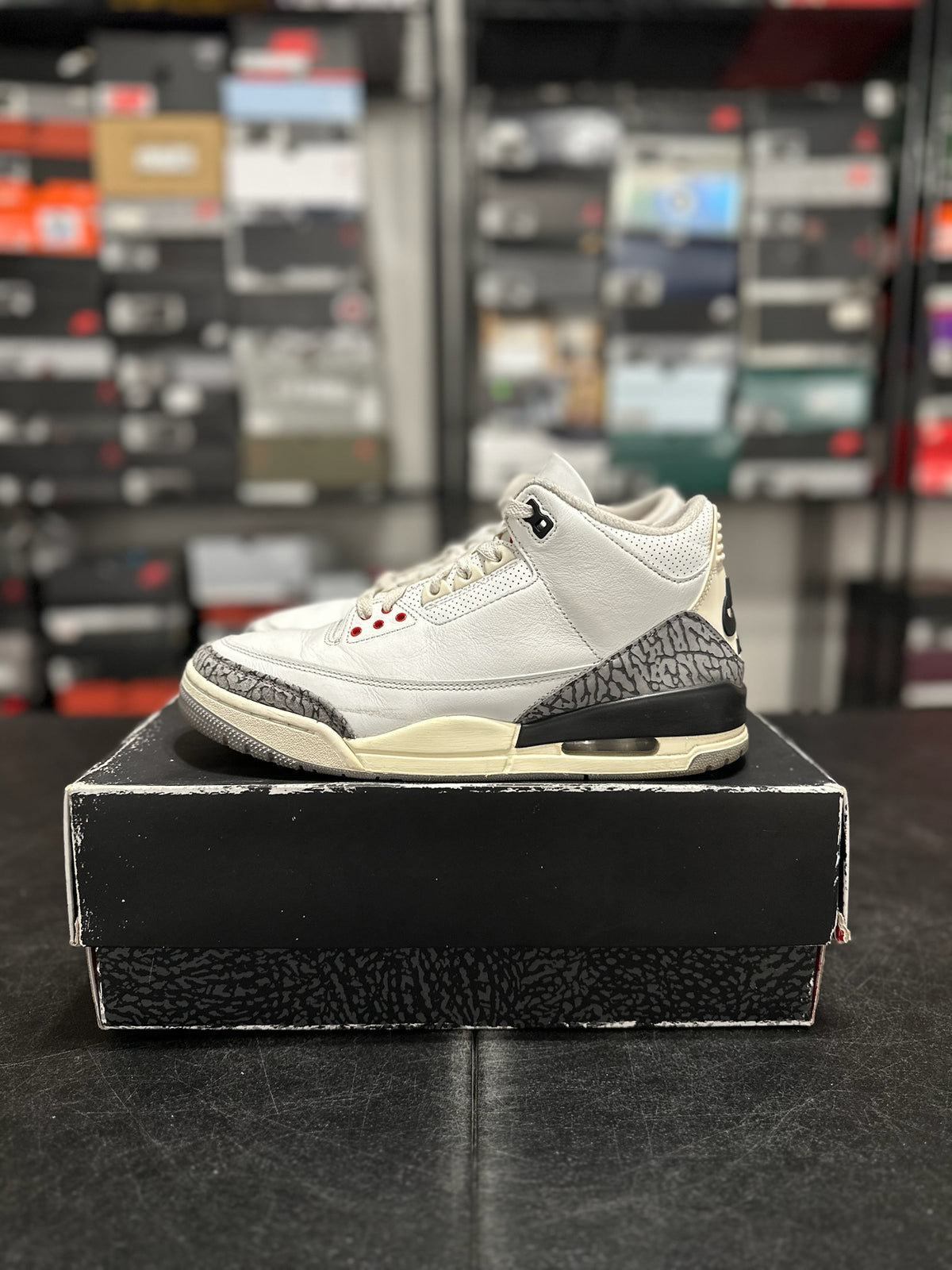 Size 9 - j3 white cement reimagined