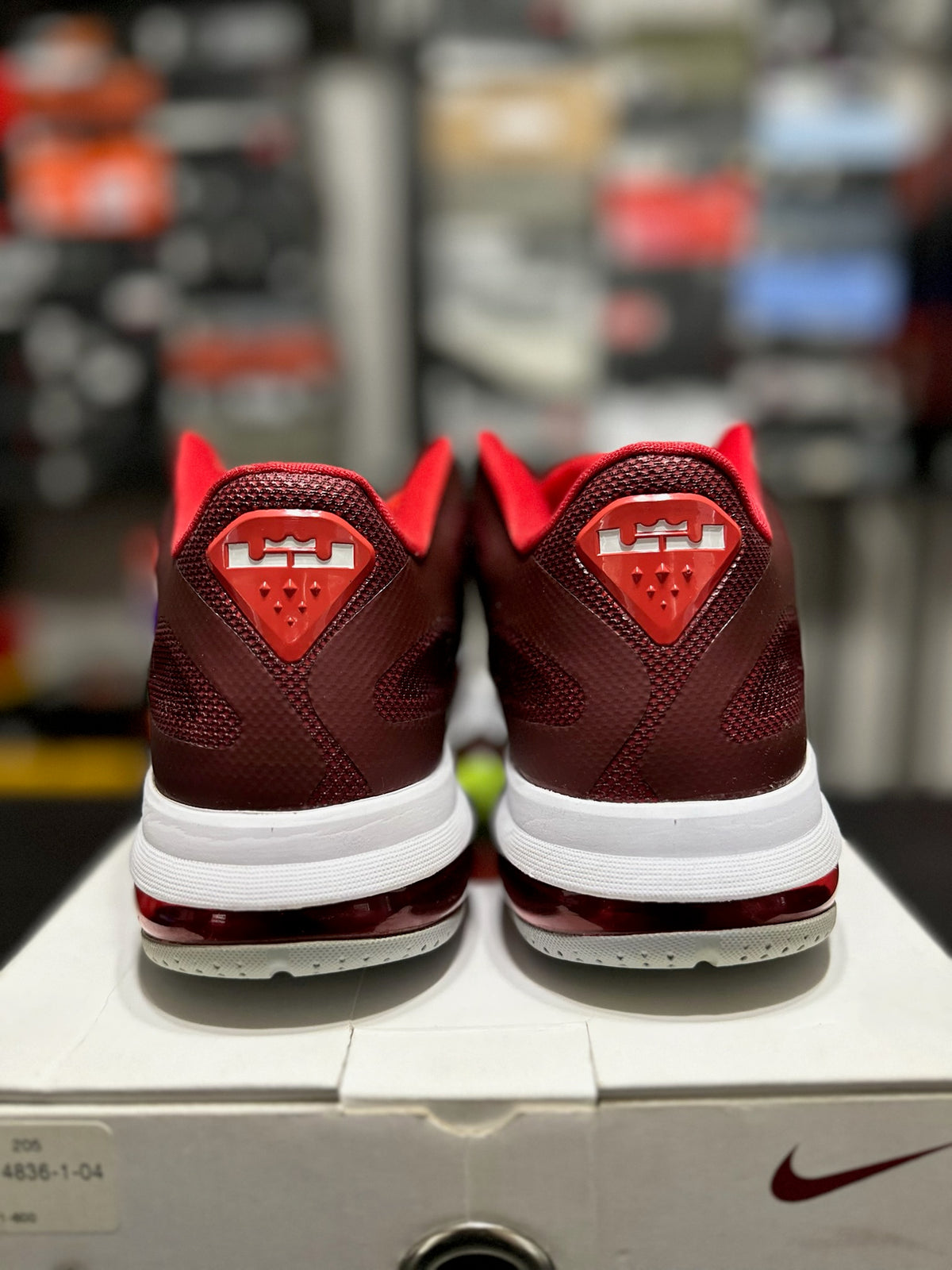Size 9 - LeBron 9 low cherry