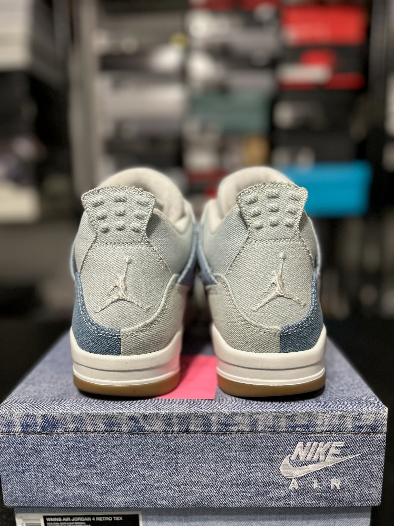 Size 7 - (8.5W) J4 Denim Worn Blue