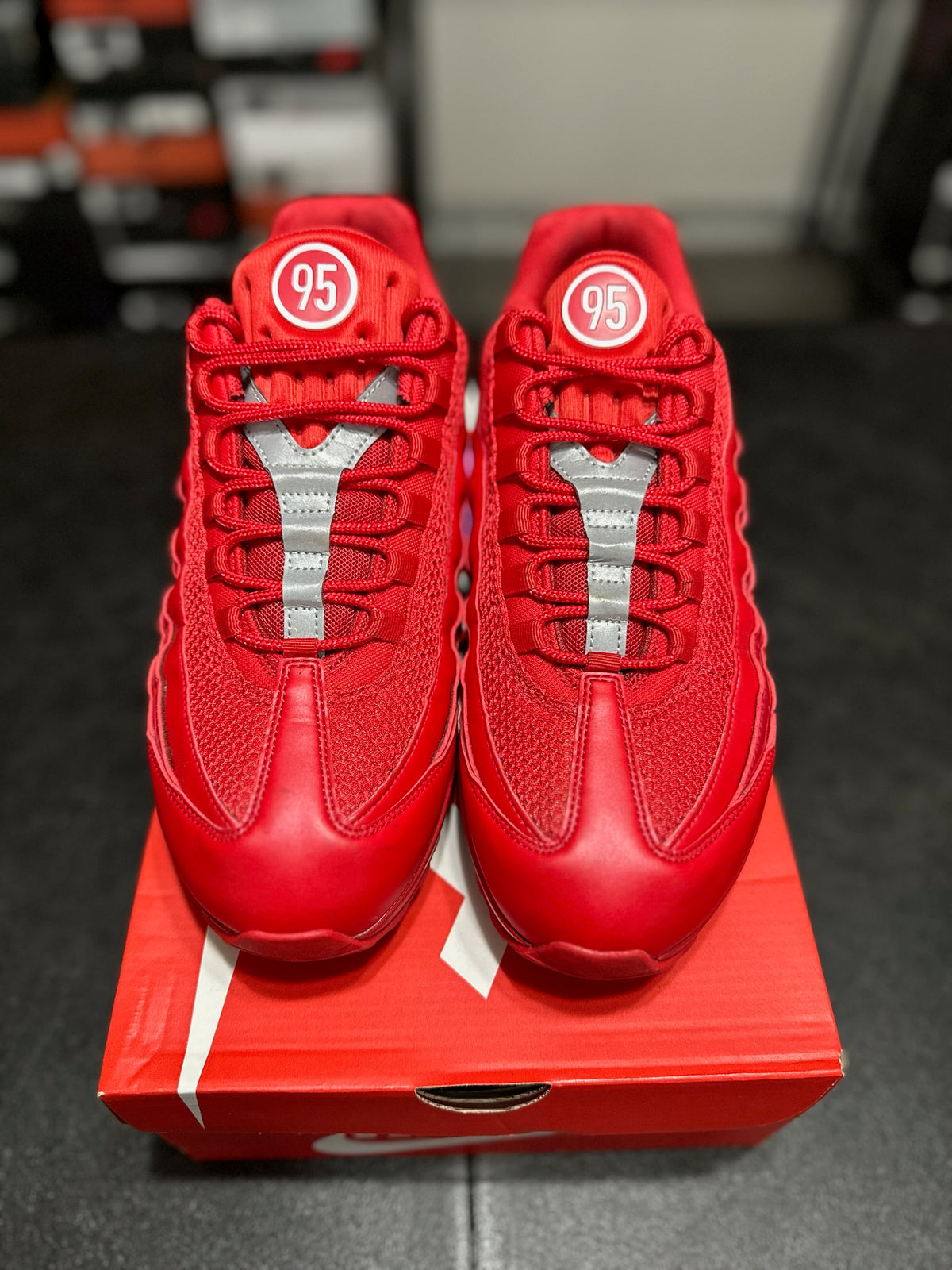 Size 11 - am 95 big bubble total 90 university red