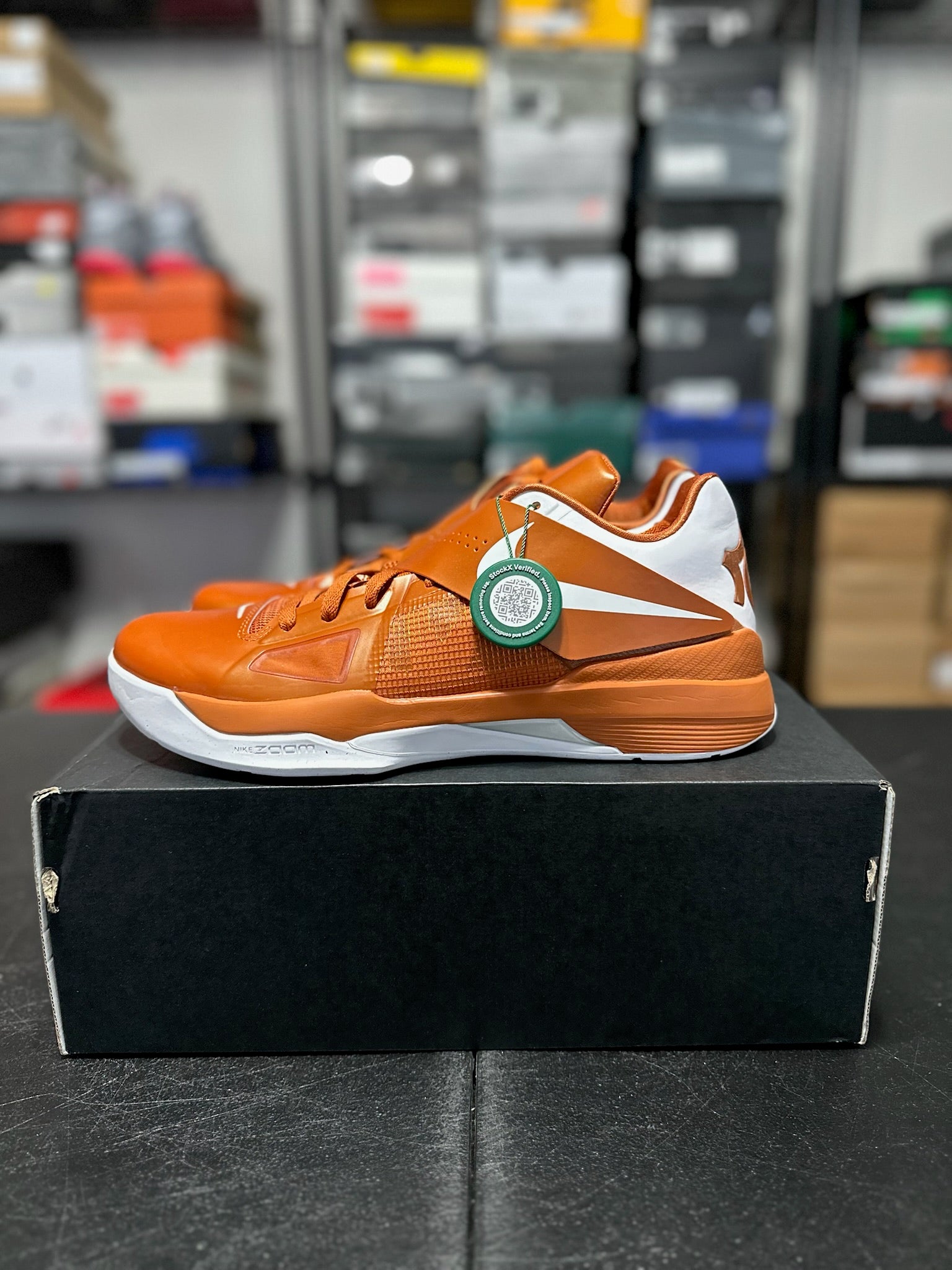 Size 11.5 - KD 4 Texas Longhorns DS