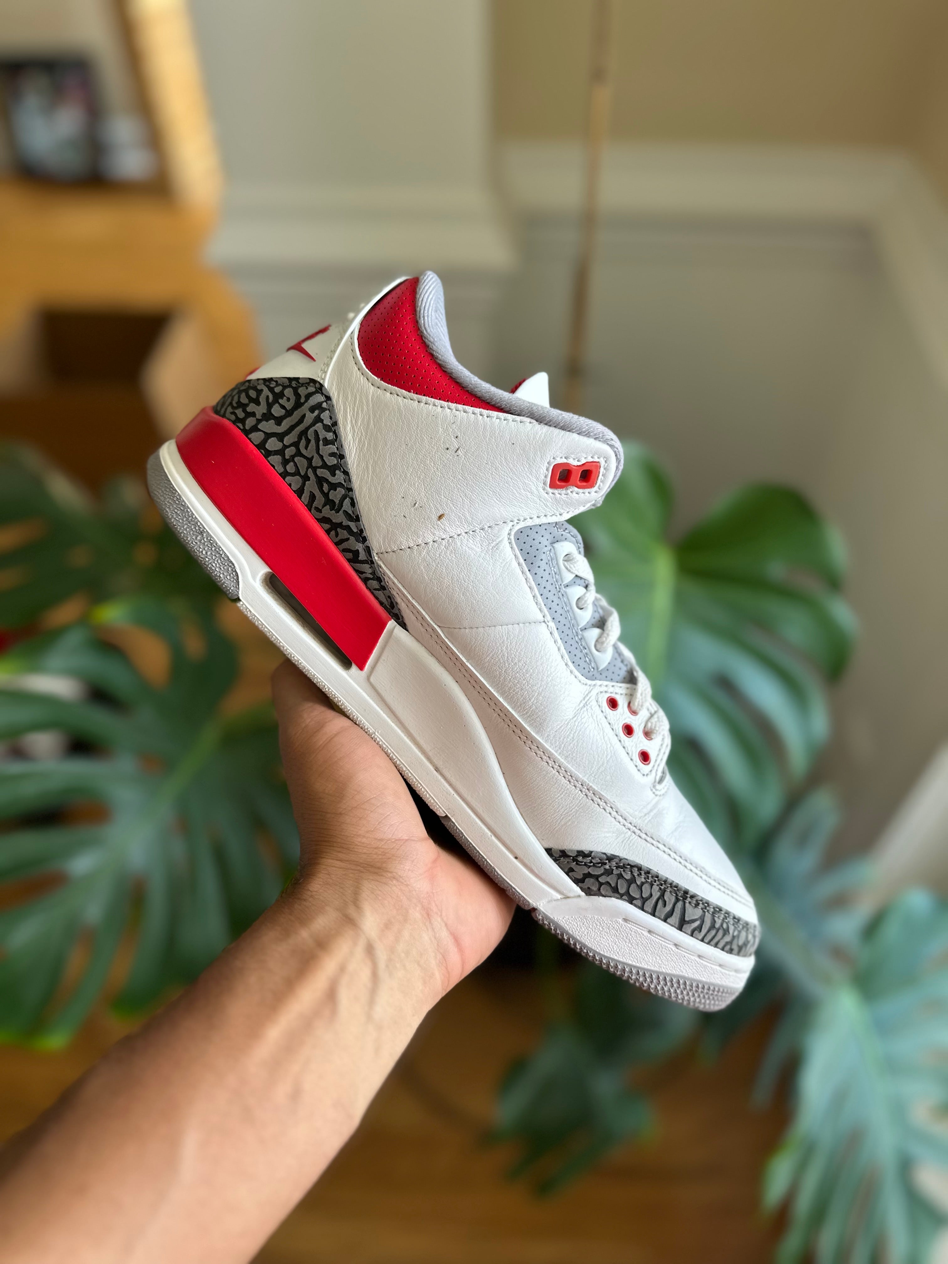 Size 11.5 - J3 fire red