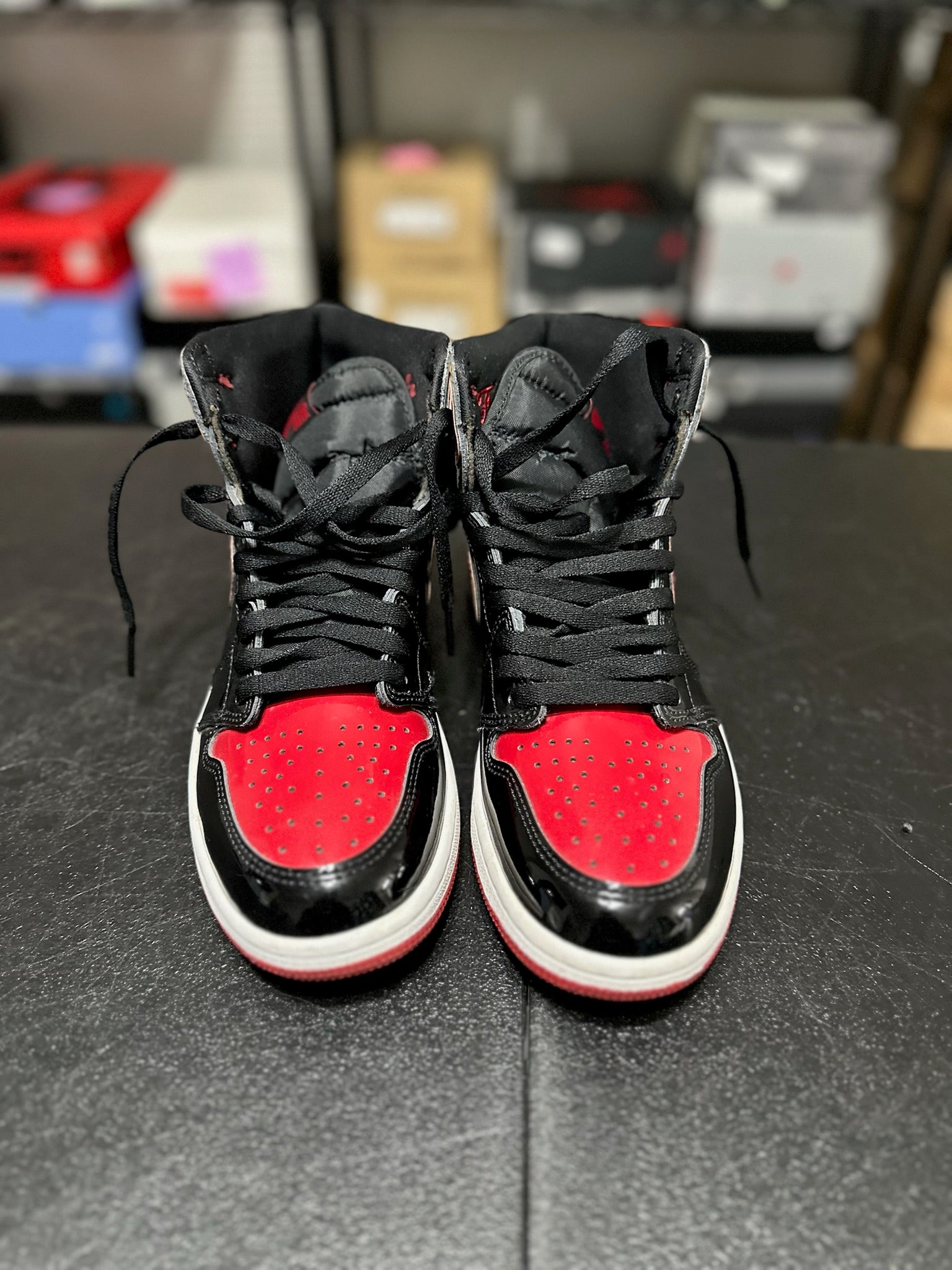 Size 8 - J1 High Patent Bred