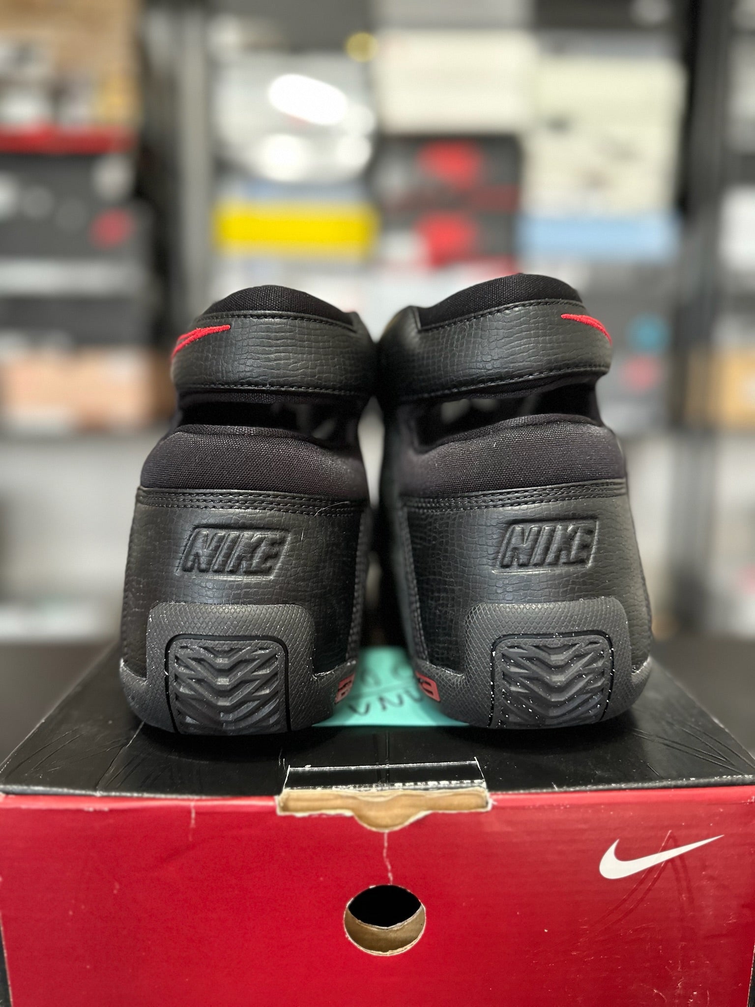 Size 13 - LeBron 20-5-5 Black Varsity Red