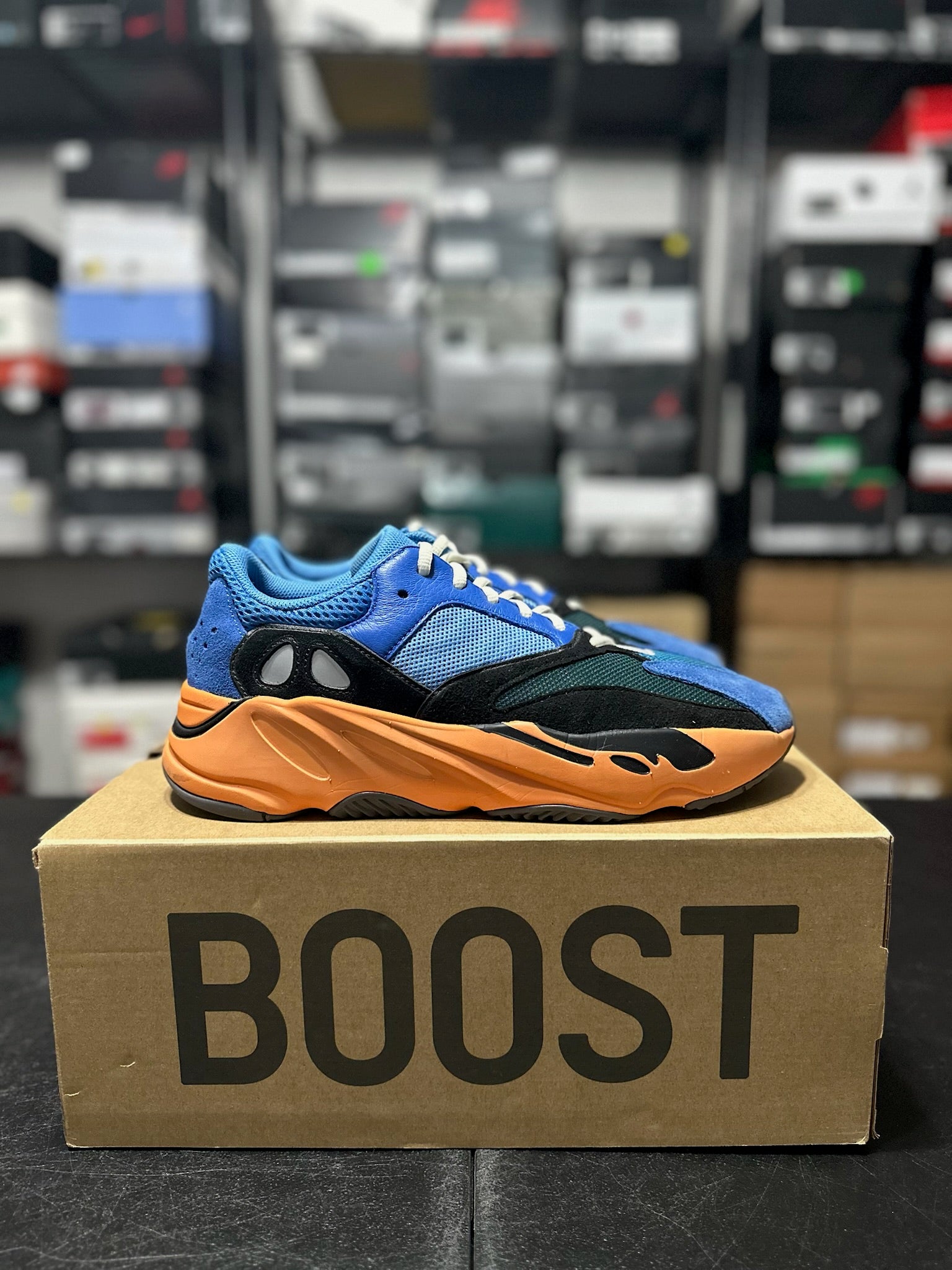 Size 10.5 - Yzy Boost 700 Bright Blue