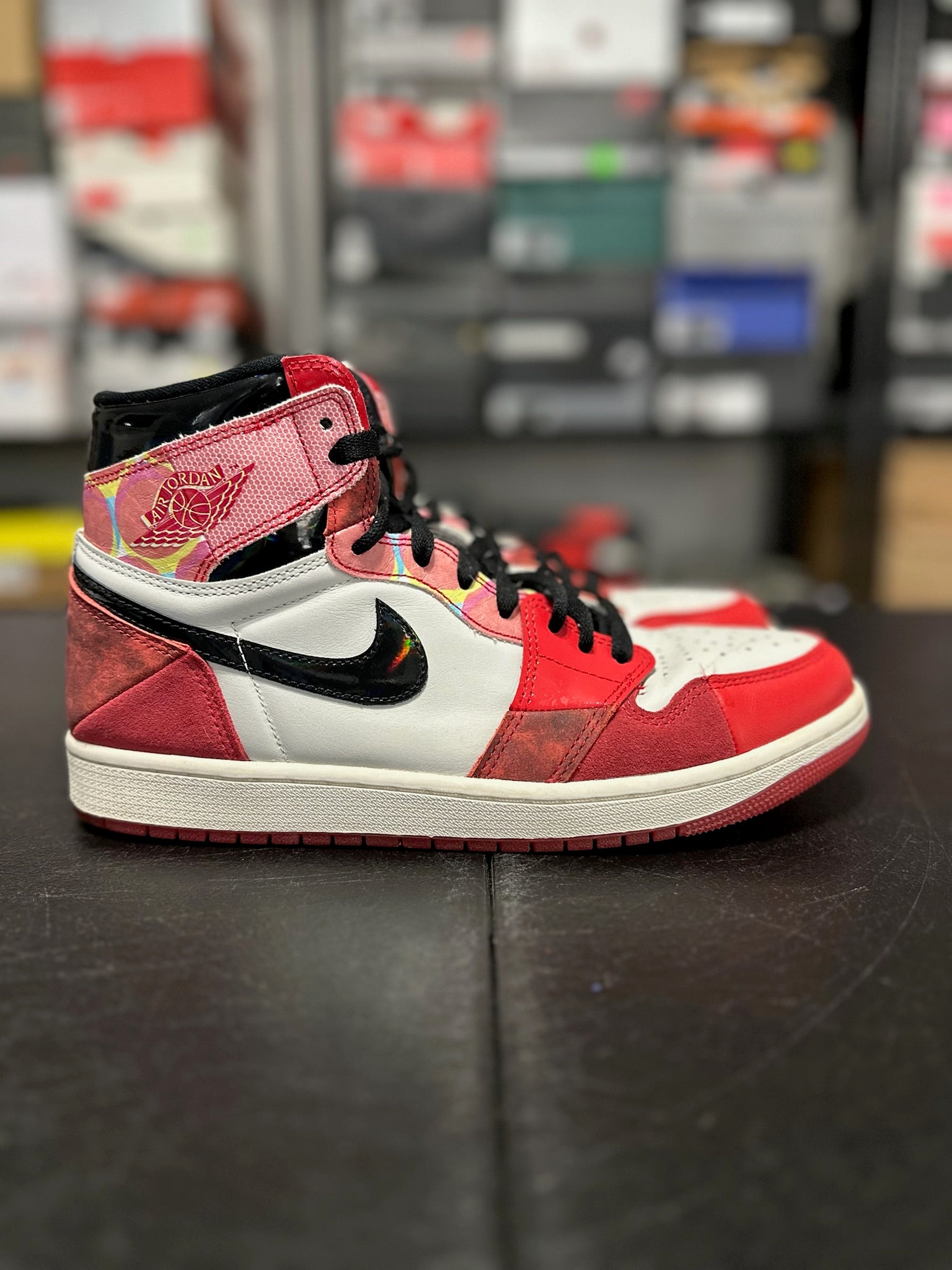 Size 10 - J1 High Spider Man Across the Spider-Verse