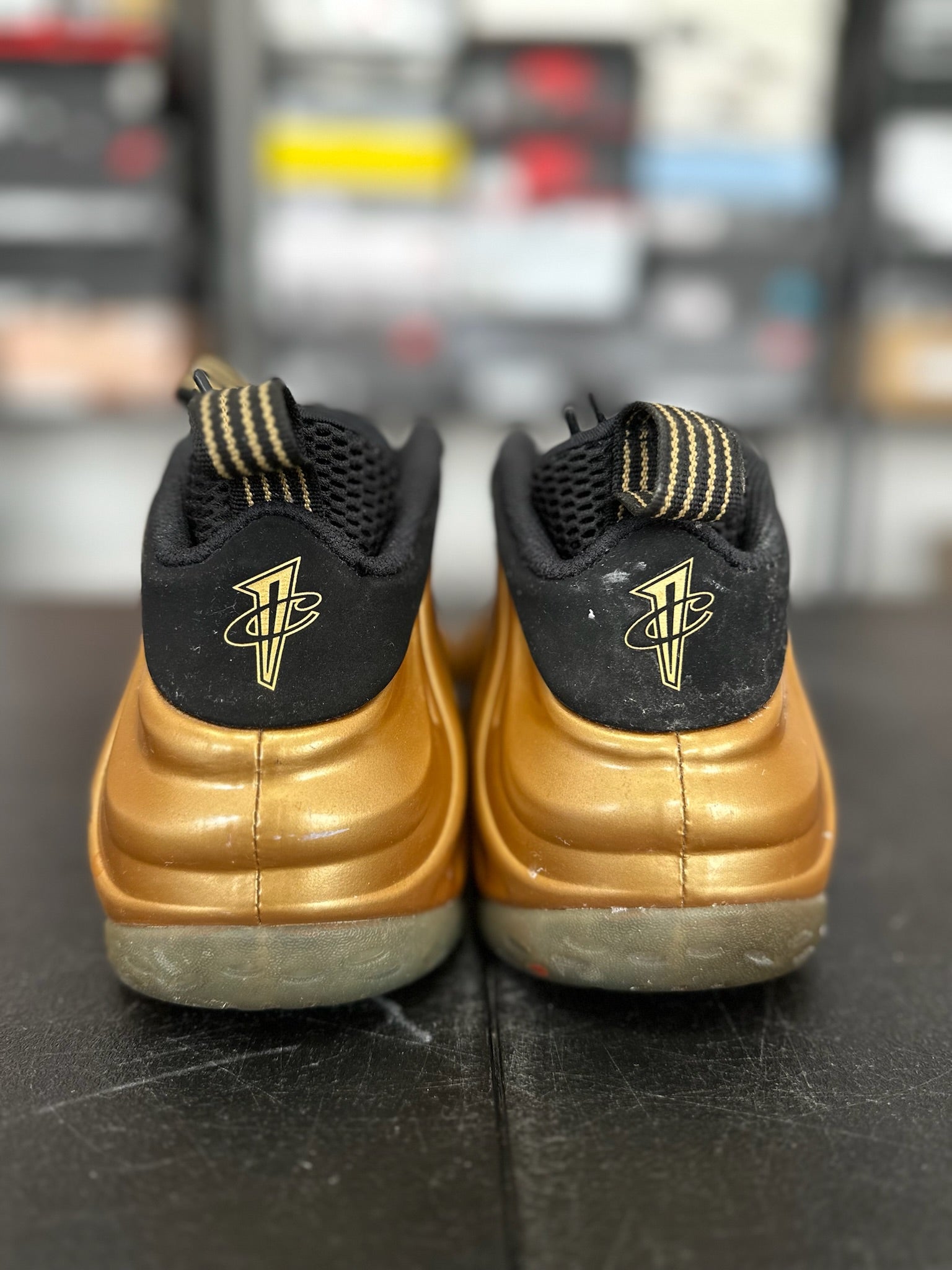 Size 12 - Foamposite 1 Metallic Gold