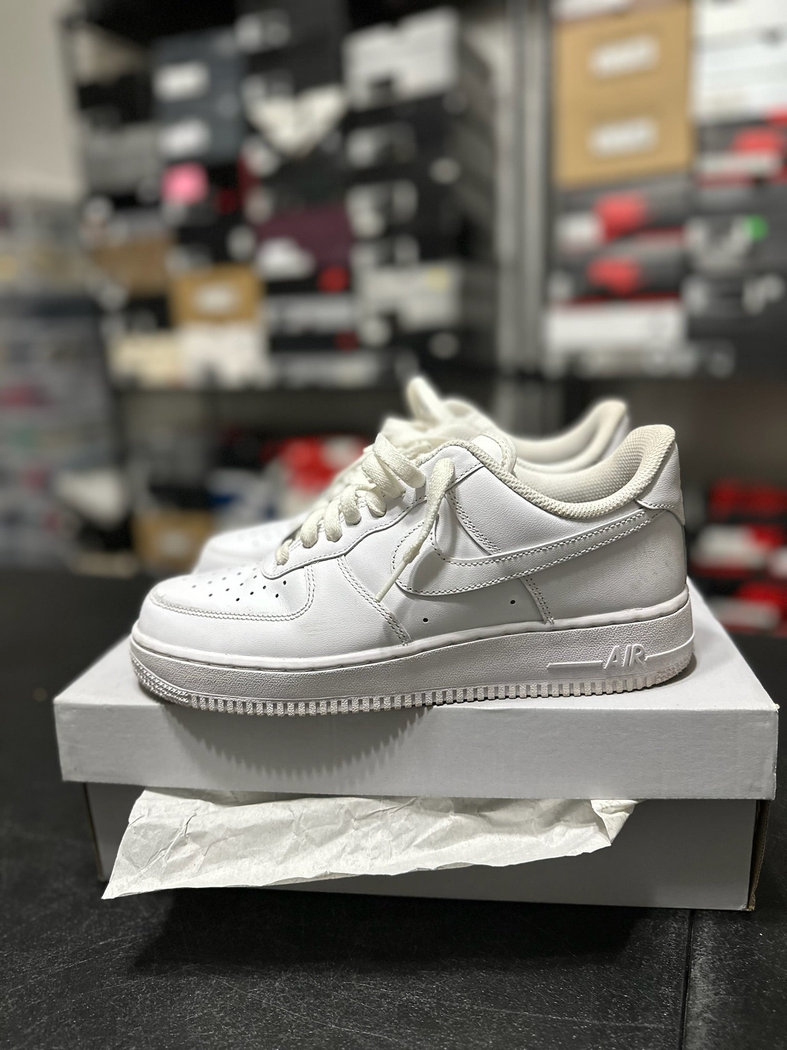 Size 7.5 - AF 1 White