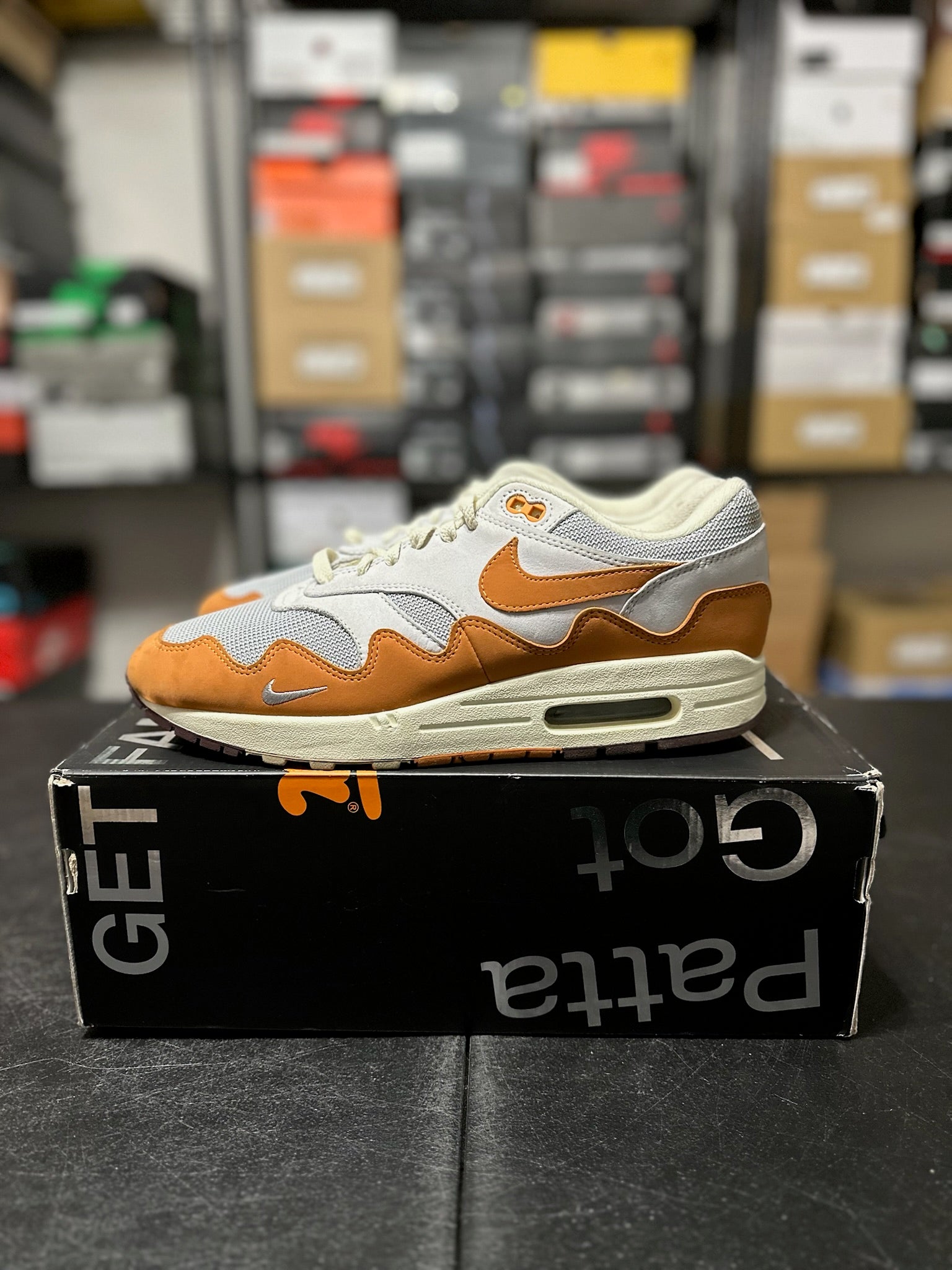 Size 10 - Air Max 1 Patta Waves Monarch