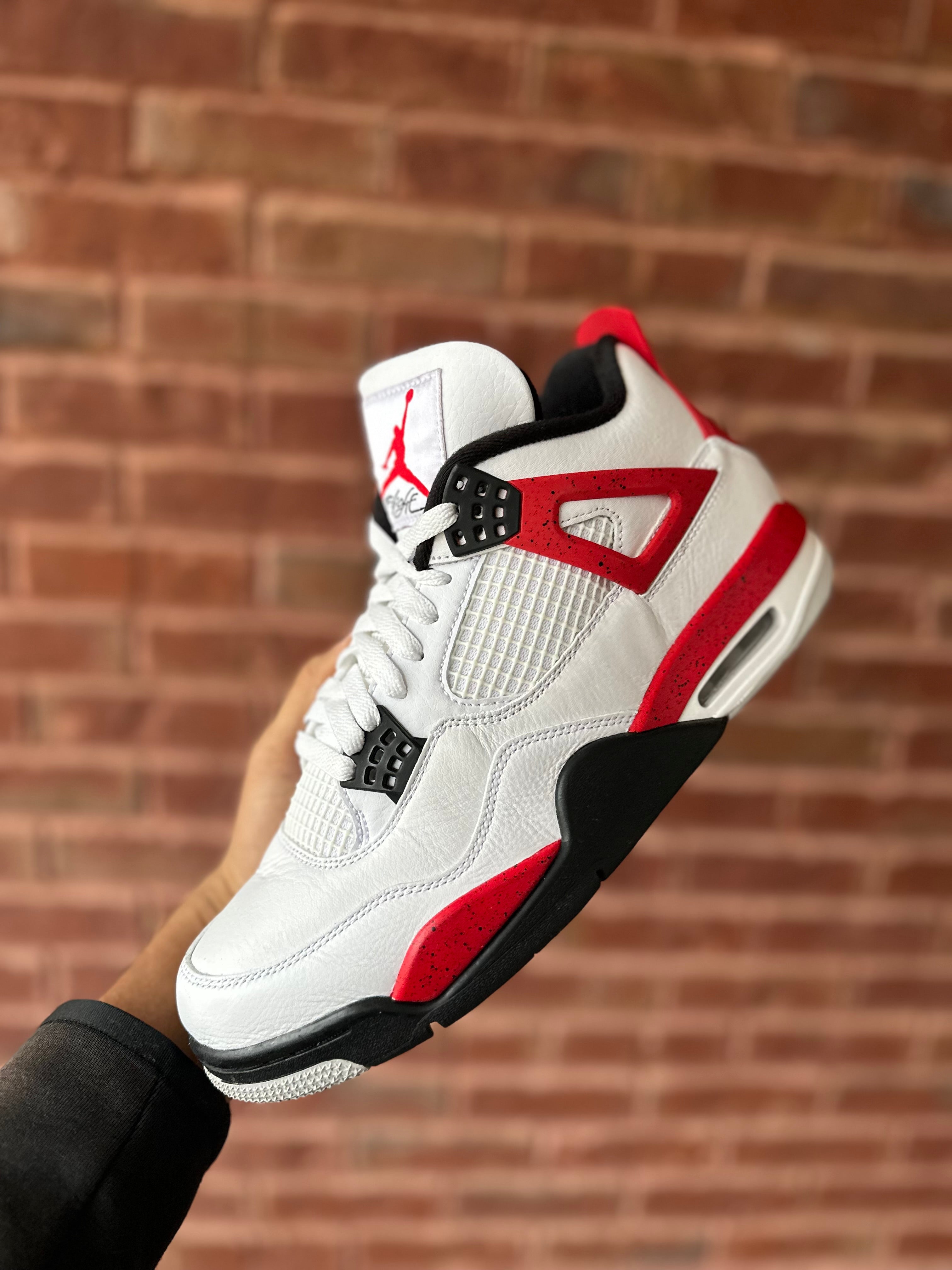 Size 10.5 - Jordan 4 Retro Mid Red Cement