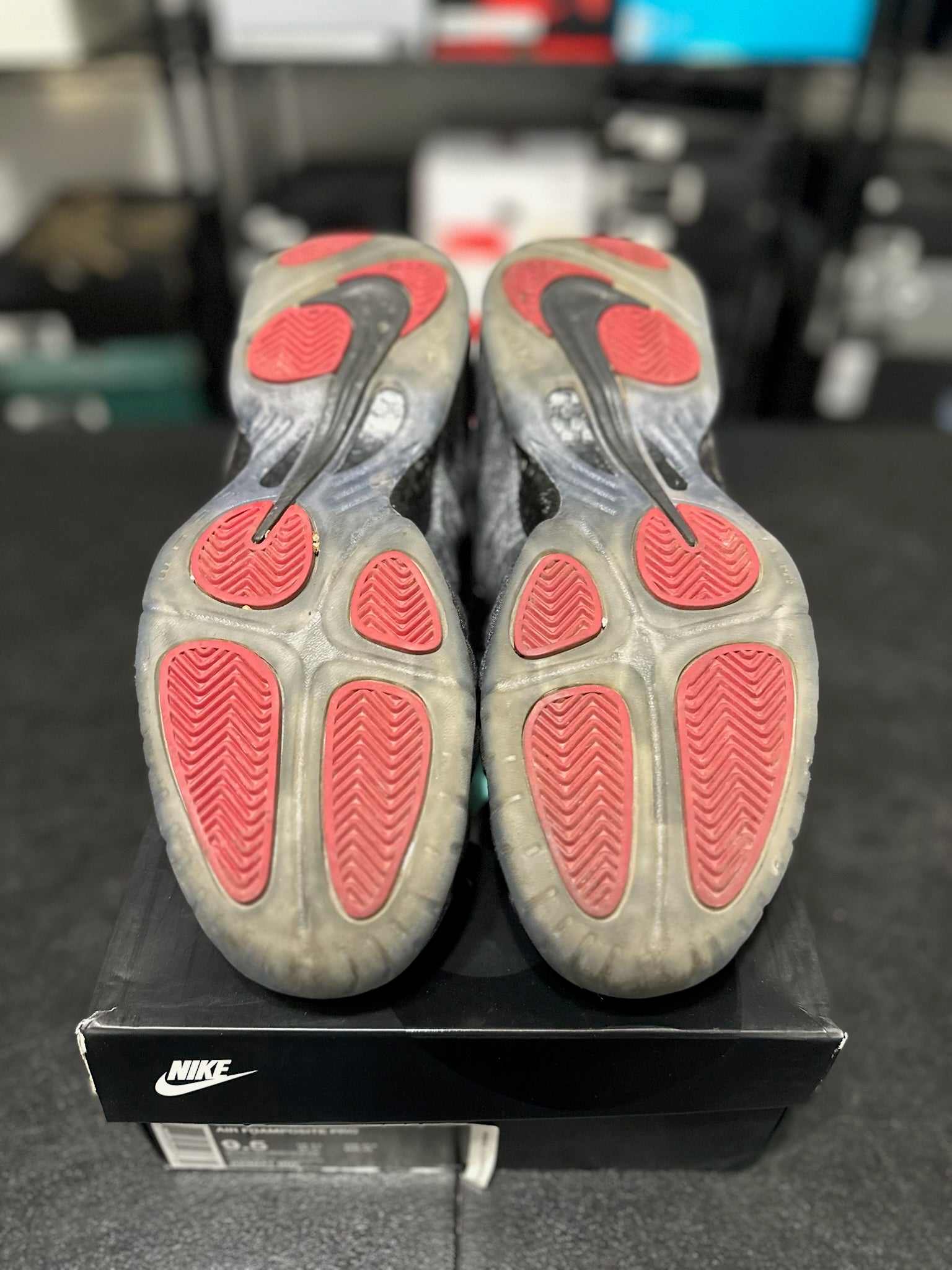 Size 9.5 - Foamposite Pro Wool Fleece