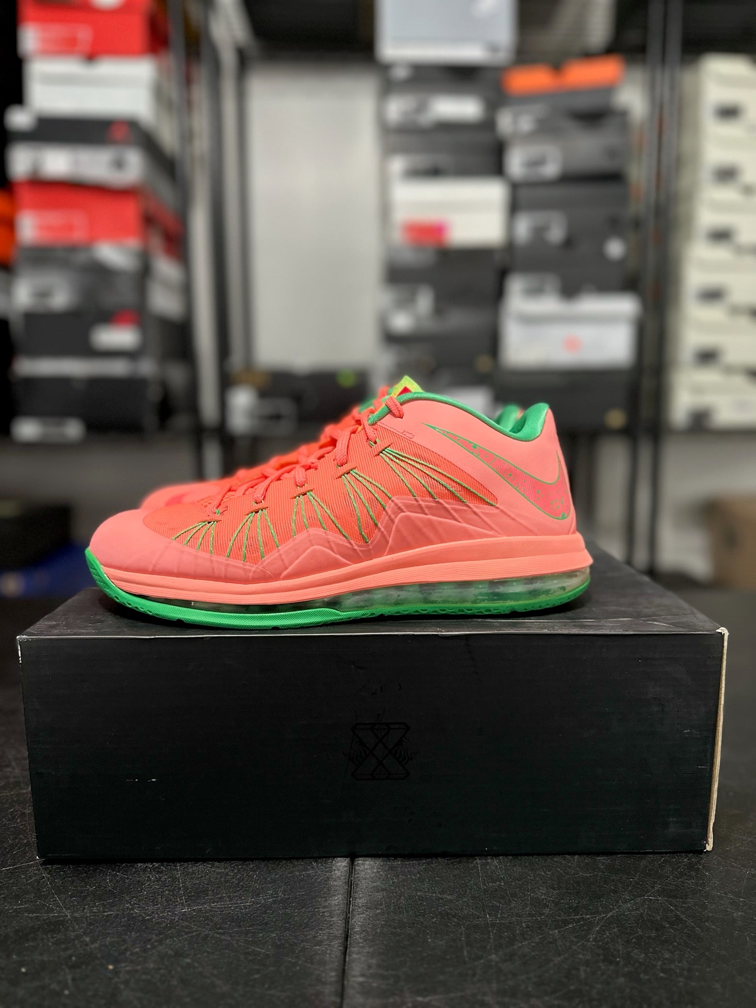 Size 11 - LeBron 10 Low Watermelon