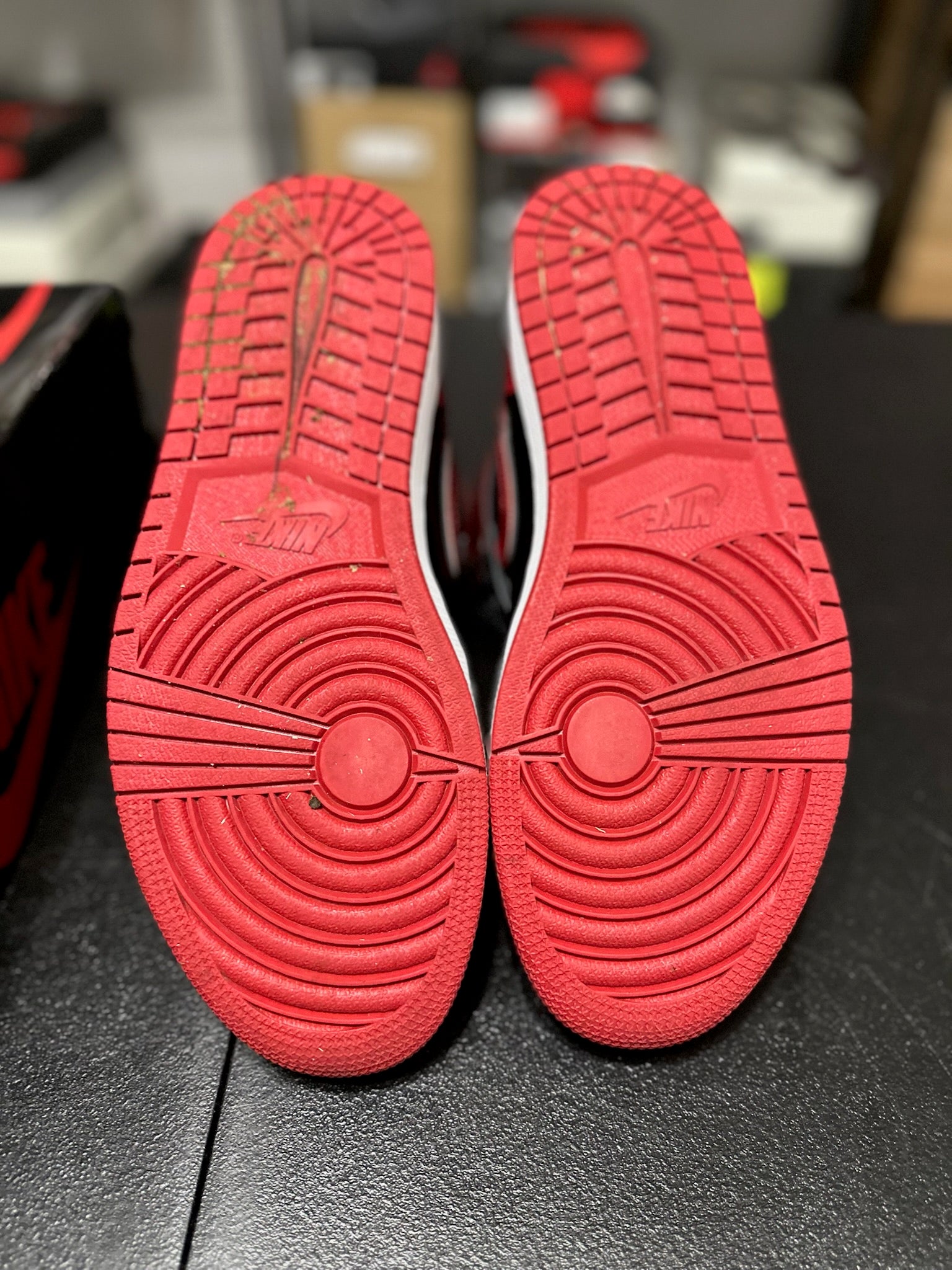 Size 10.5 - J1 High Patent Bred