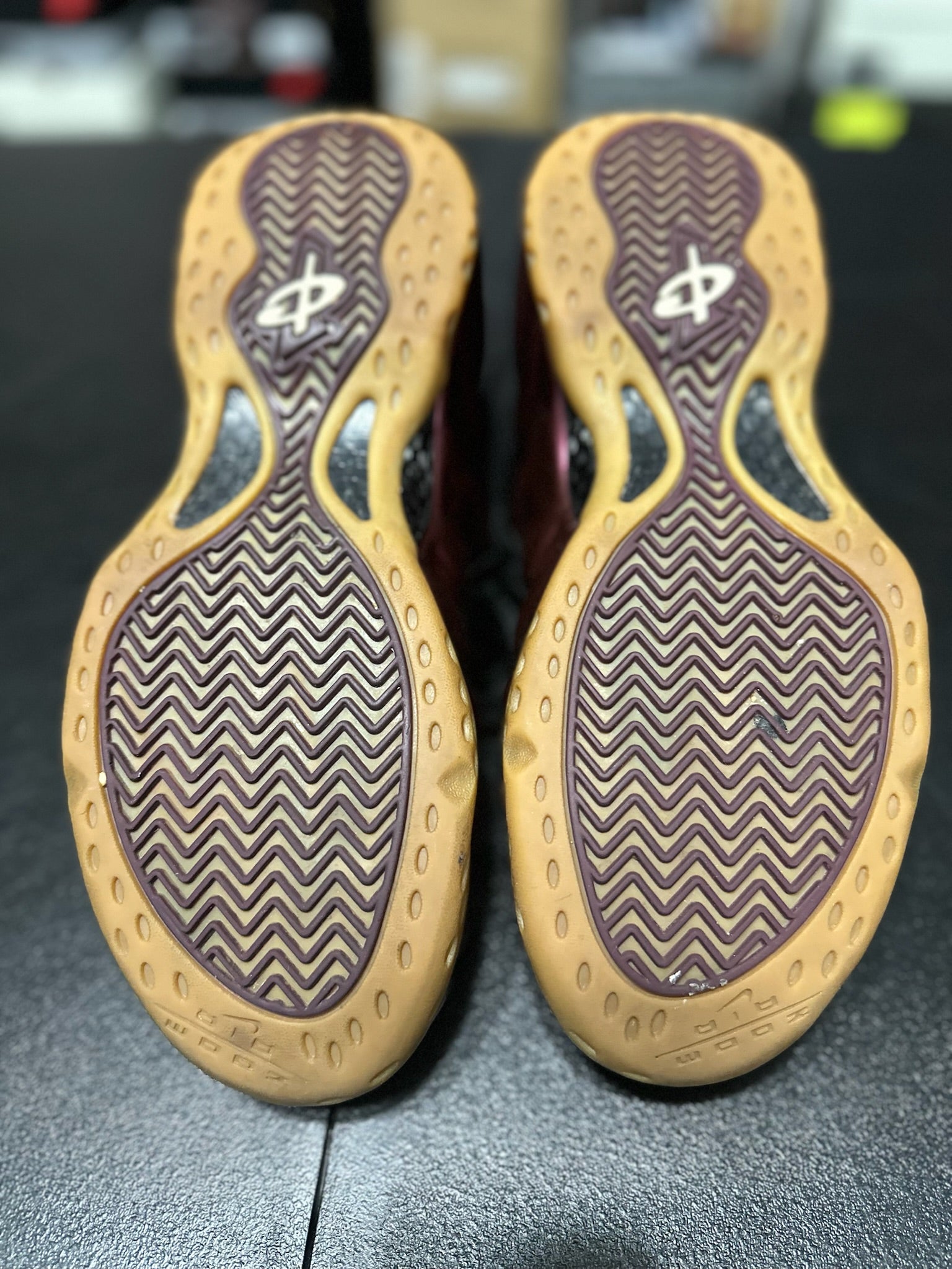 Size 9.5 - Foamposite 1 Maroon