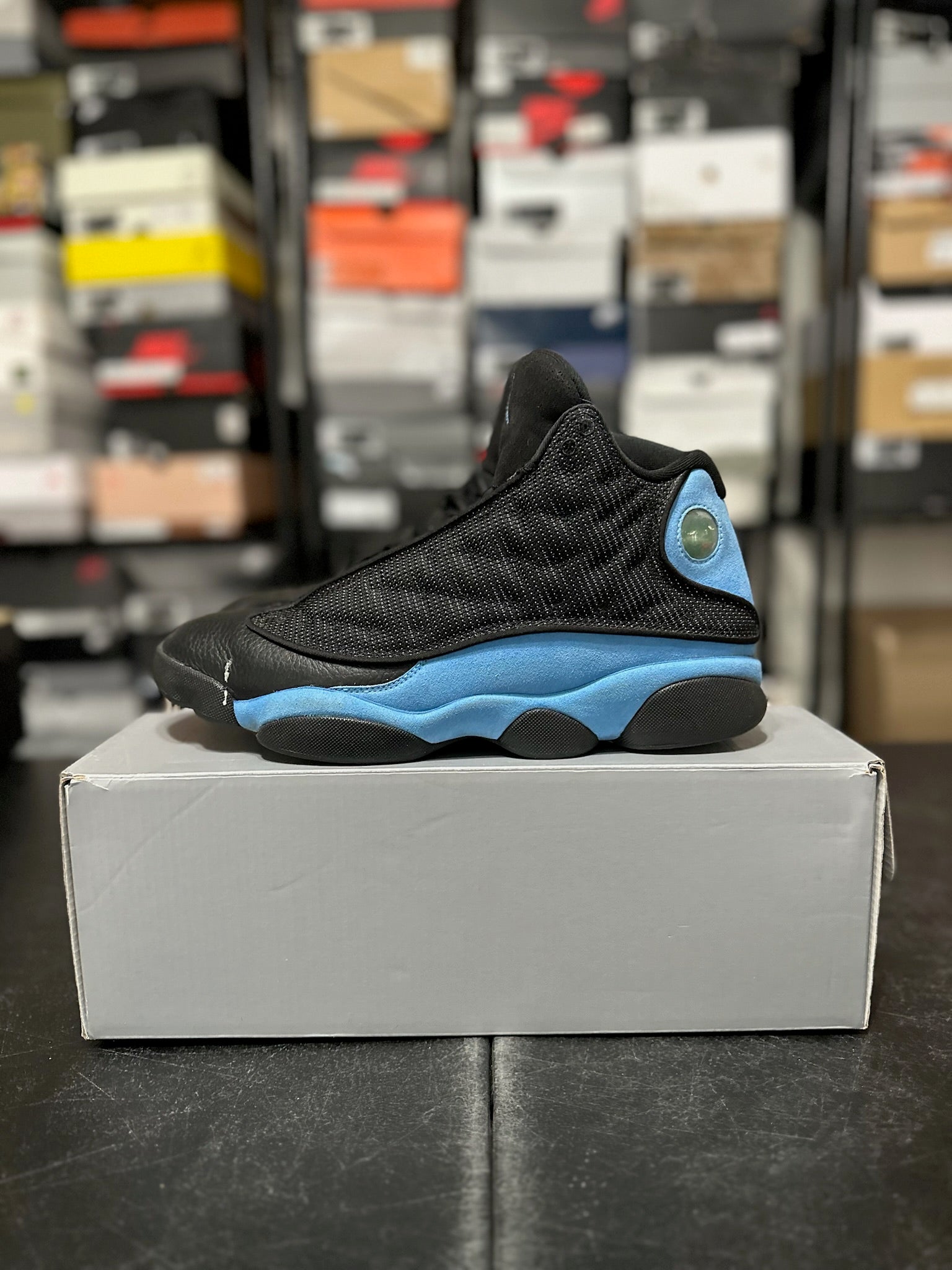 Size 11 - J13 Black University Blue