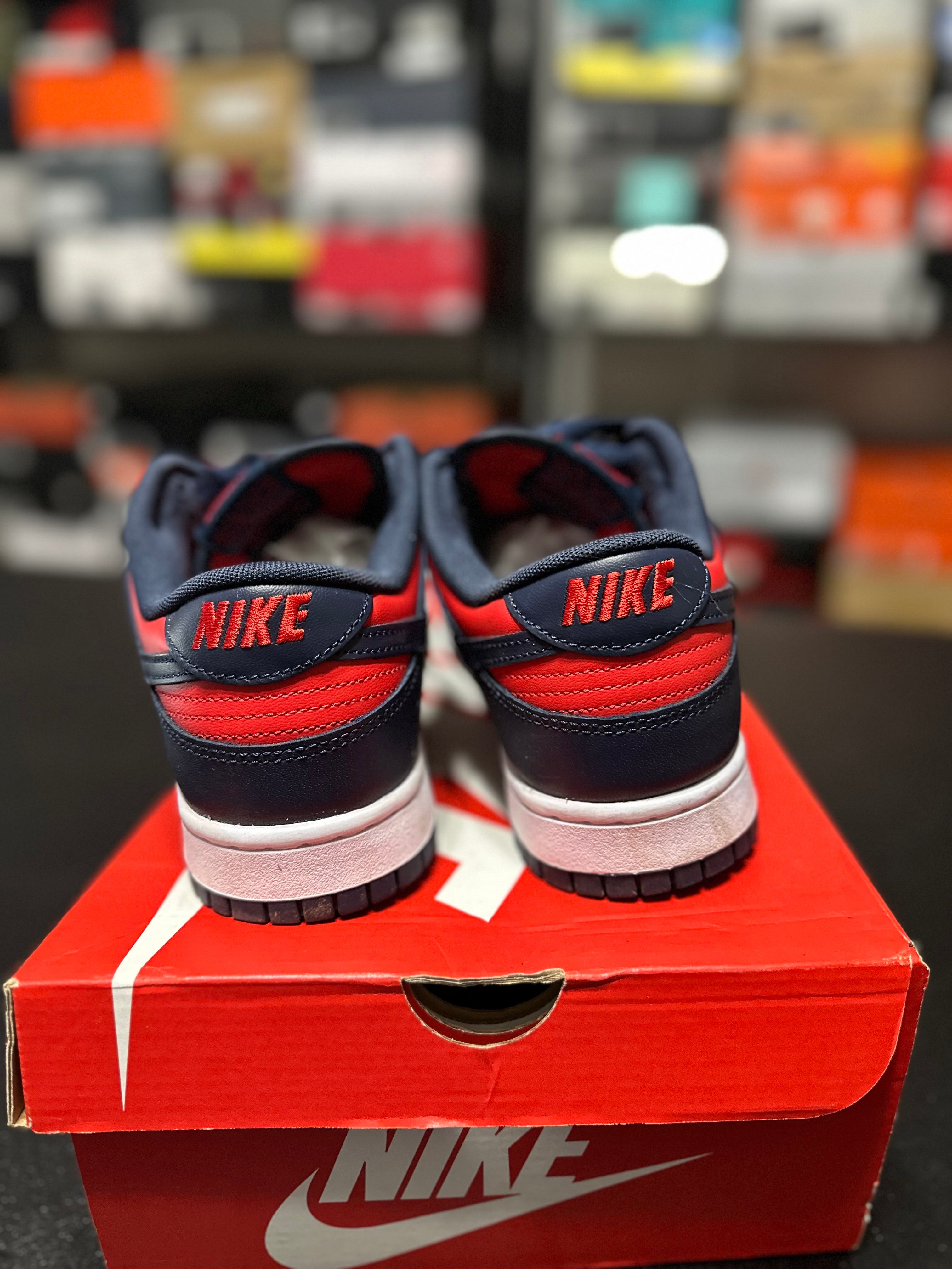 Size 10 - dunk low university red
