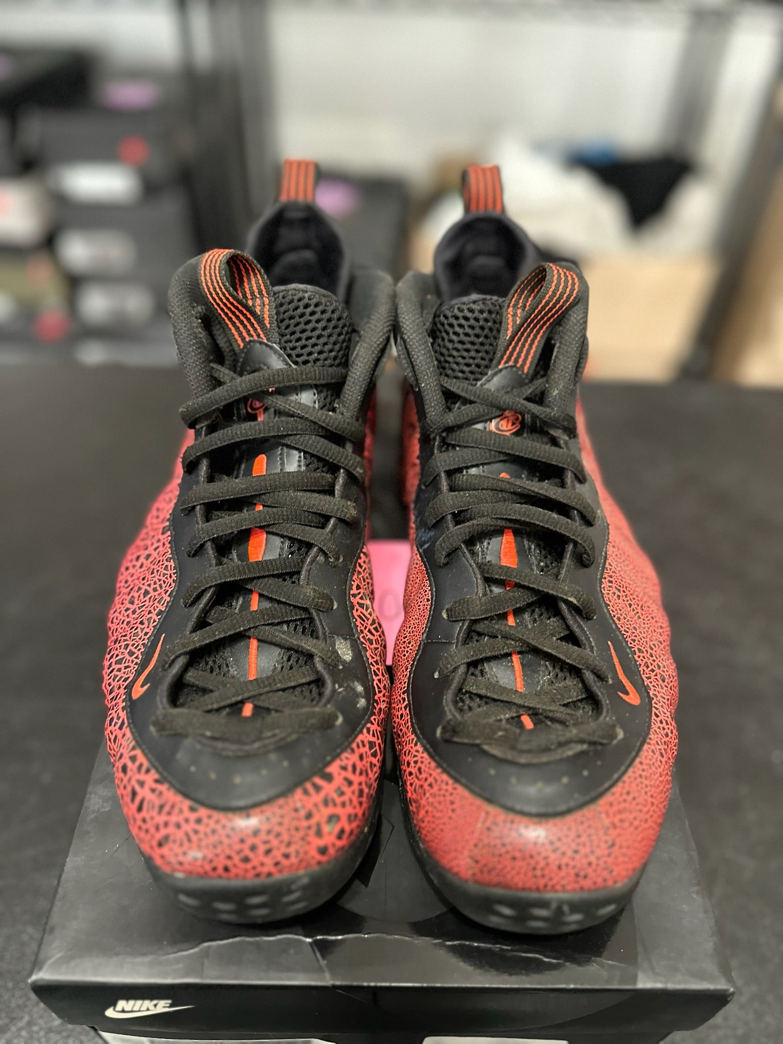 Size 11 - Foamposite 1 Cracked Lava