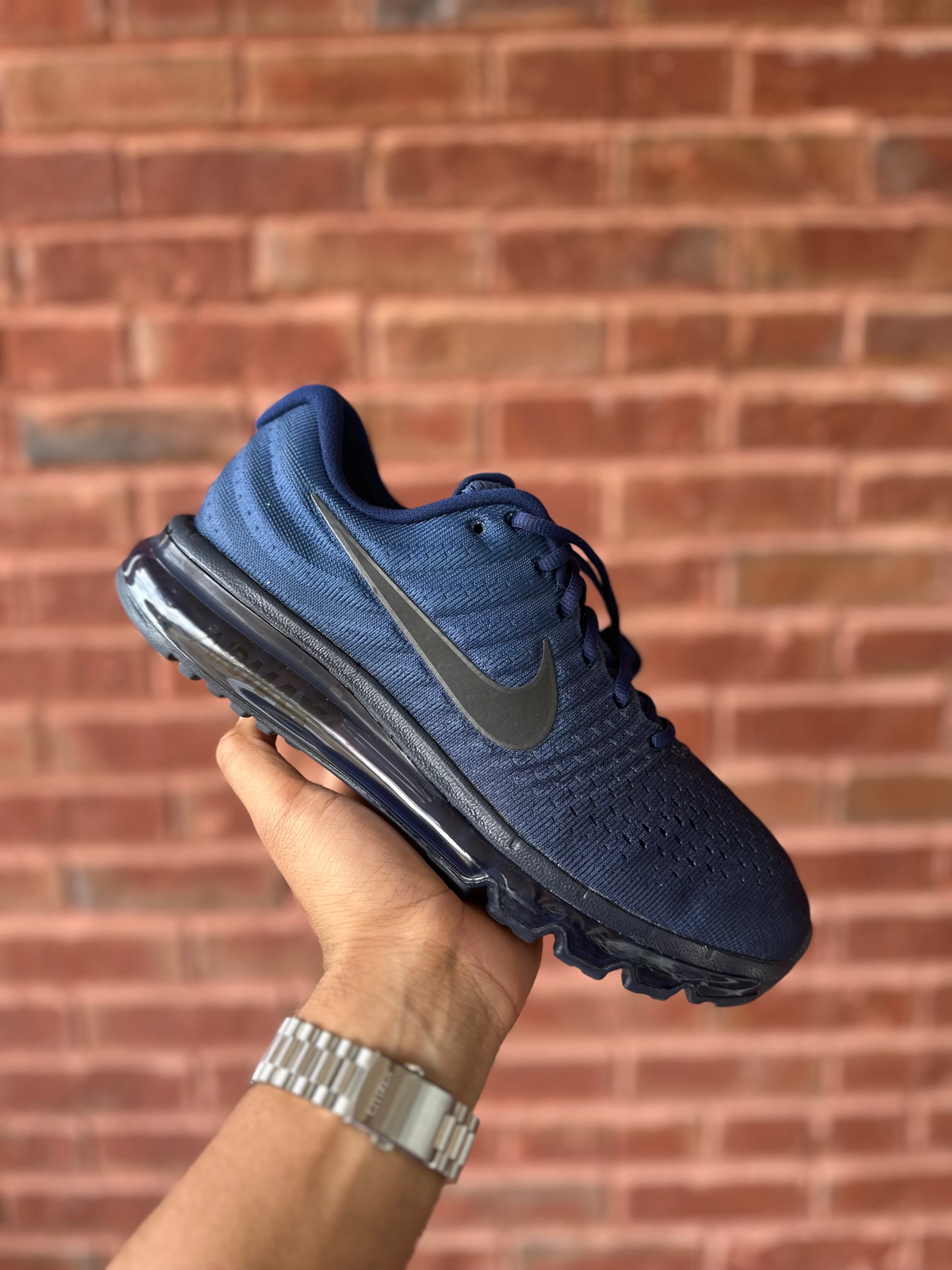 Size 9.5 - Nike air max 2017 binary blue