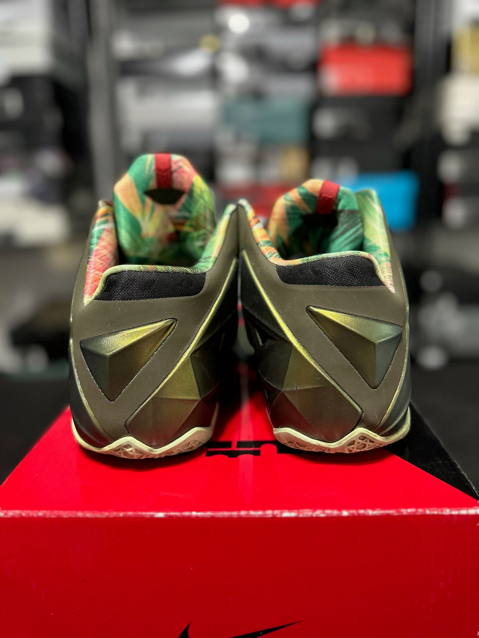 Size 9.5 - LeBron 11 Kings Pride