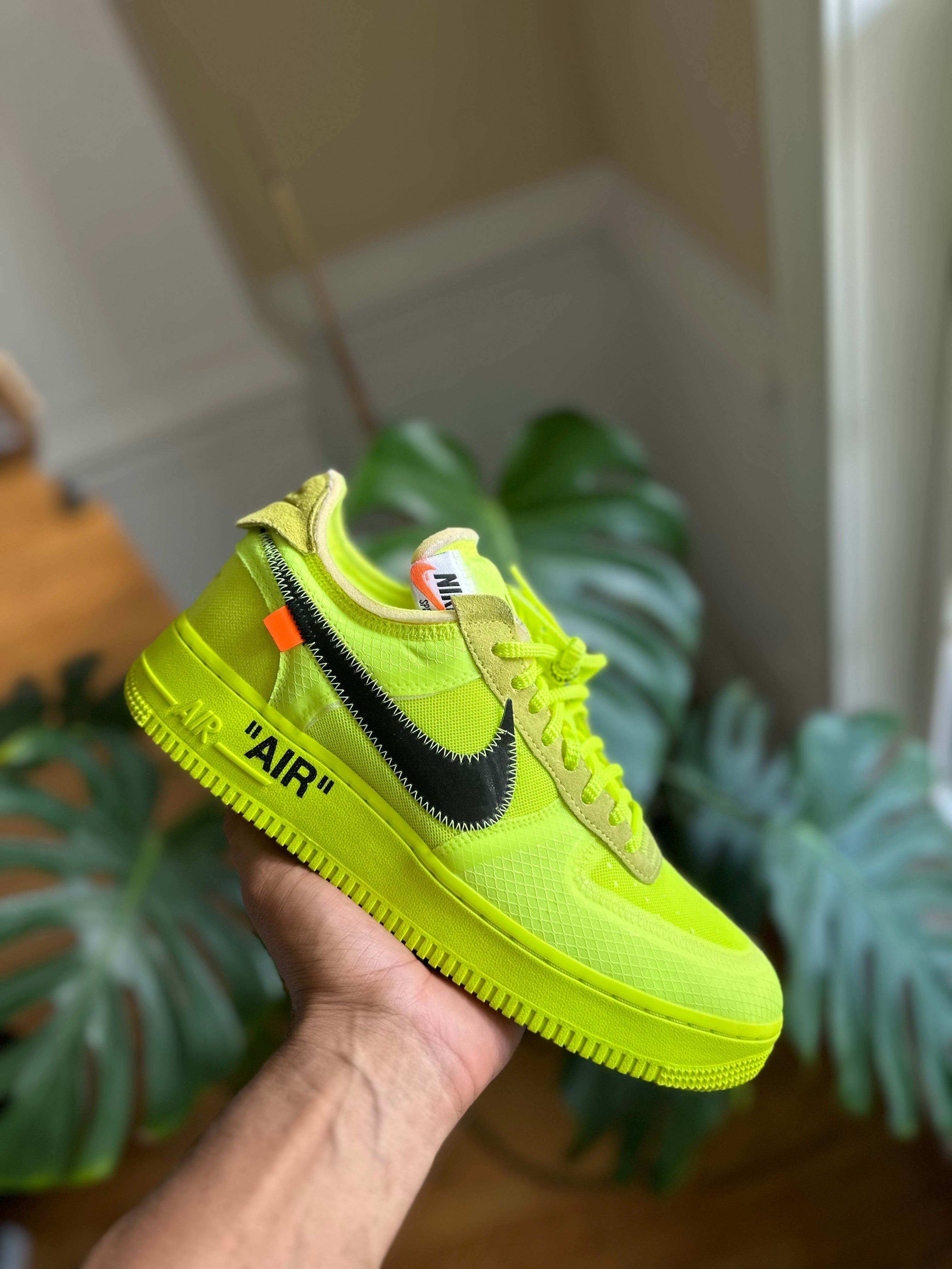 Size 9 - AF1 Off white Volt