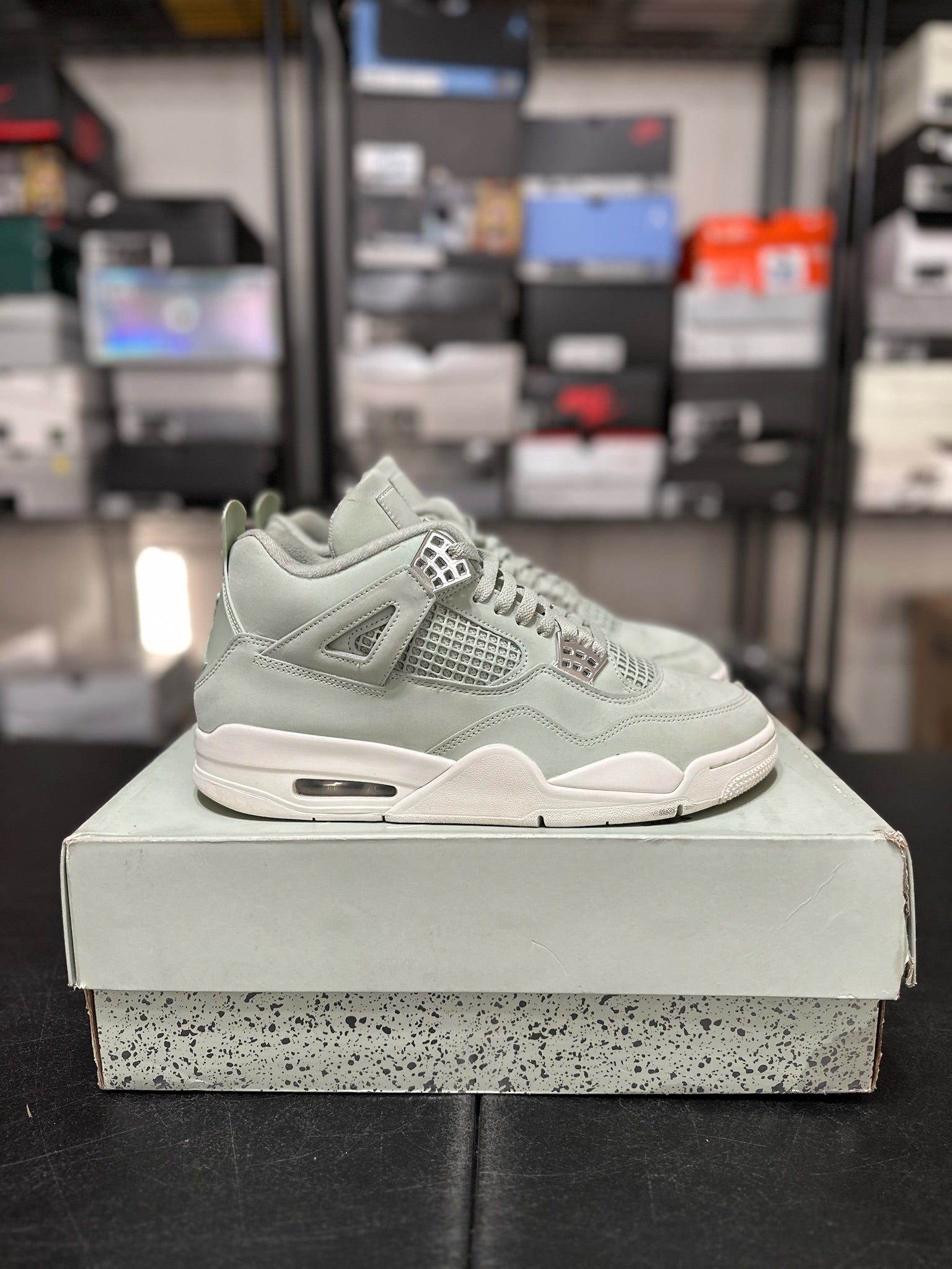 Size 10.5 - (12W) J4 Seafoam Sail