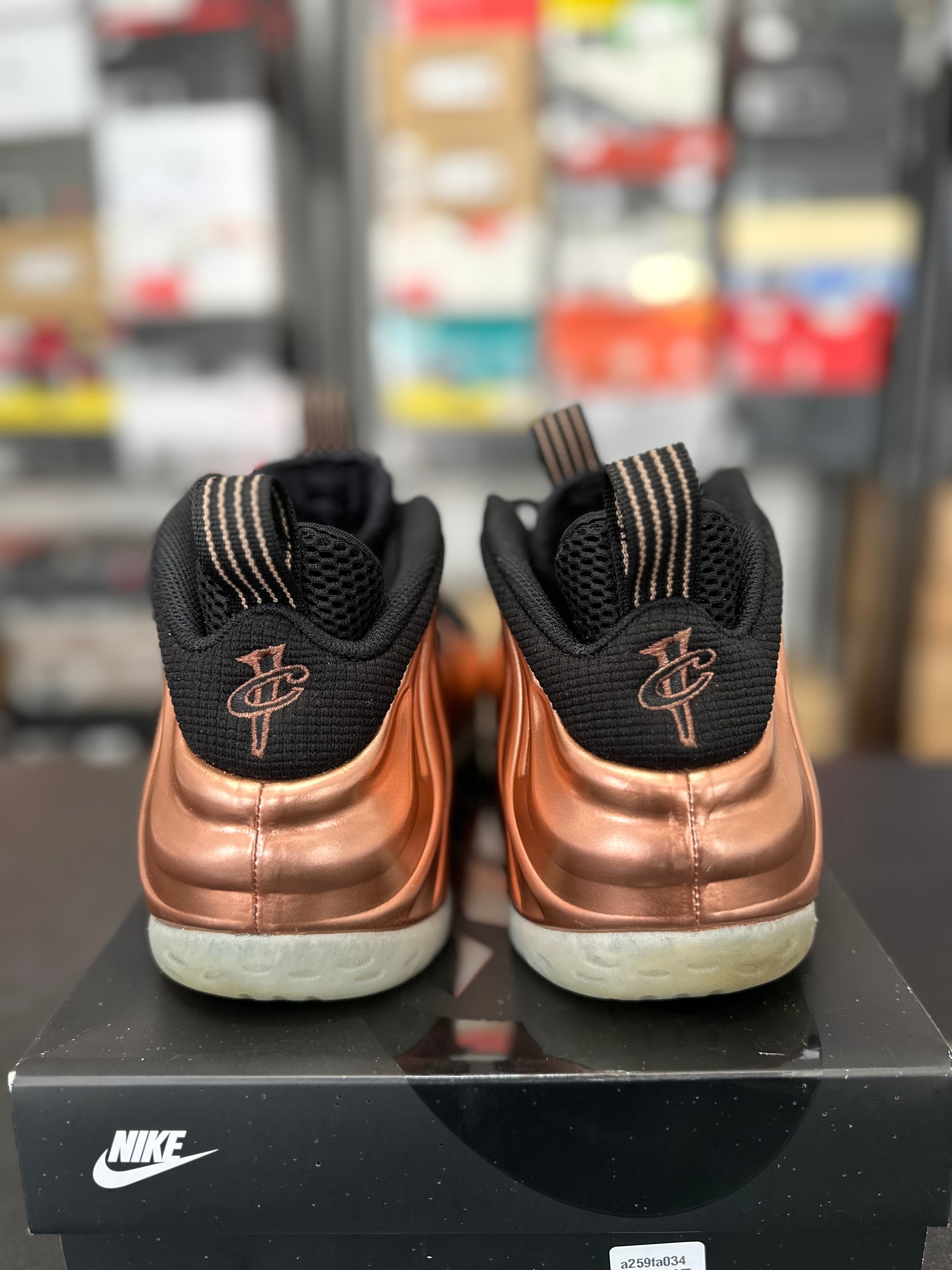 Size 10.5 - Foamposite copper