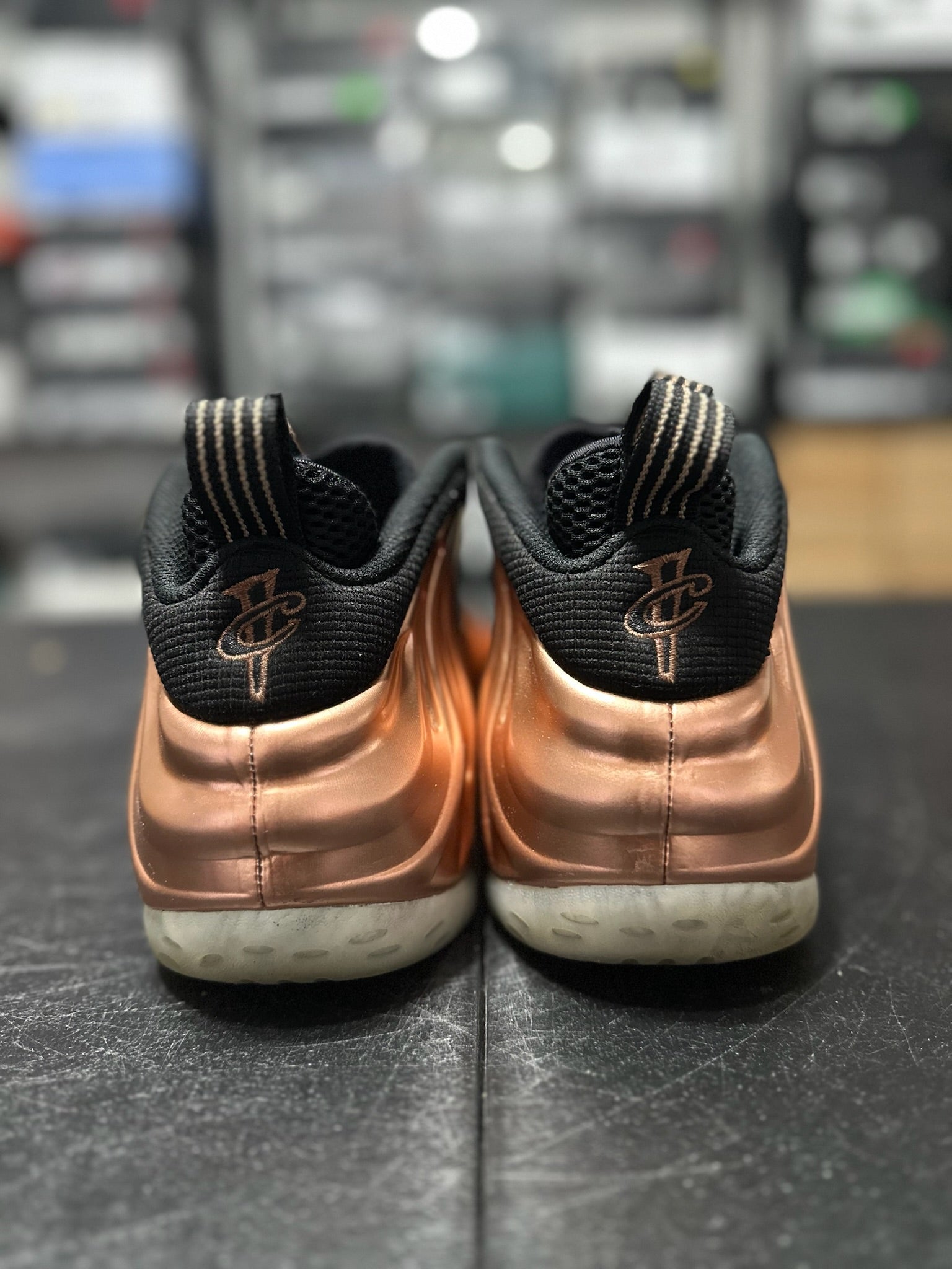Size 9.5 - Foamposite Copper