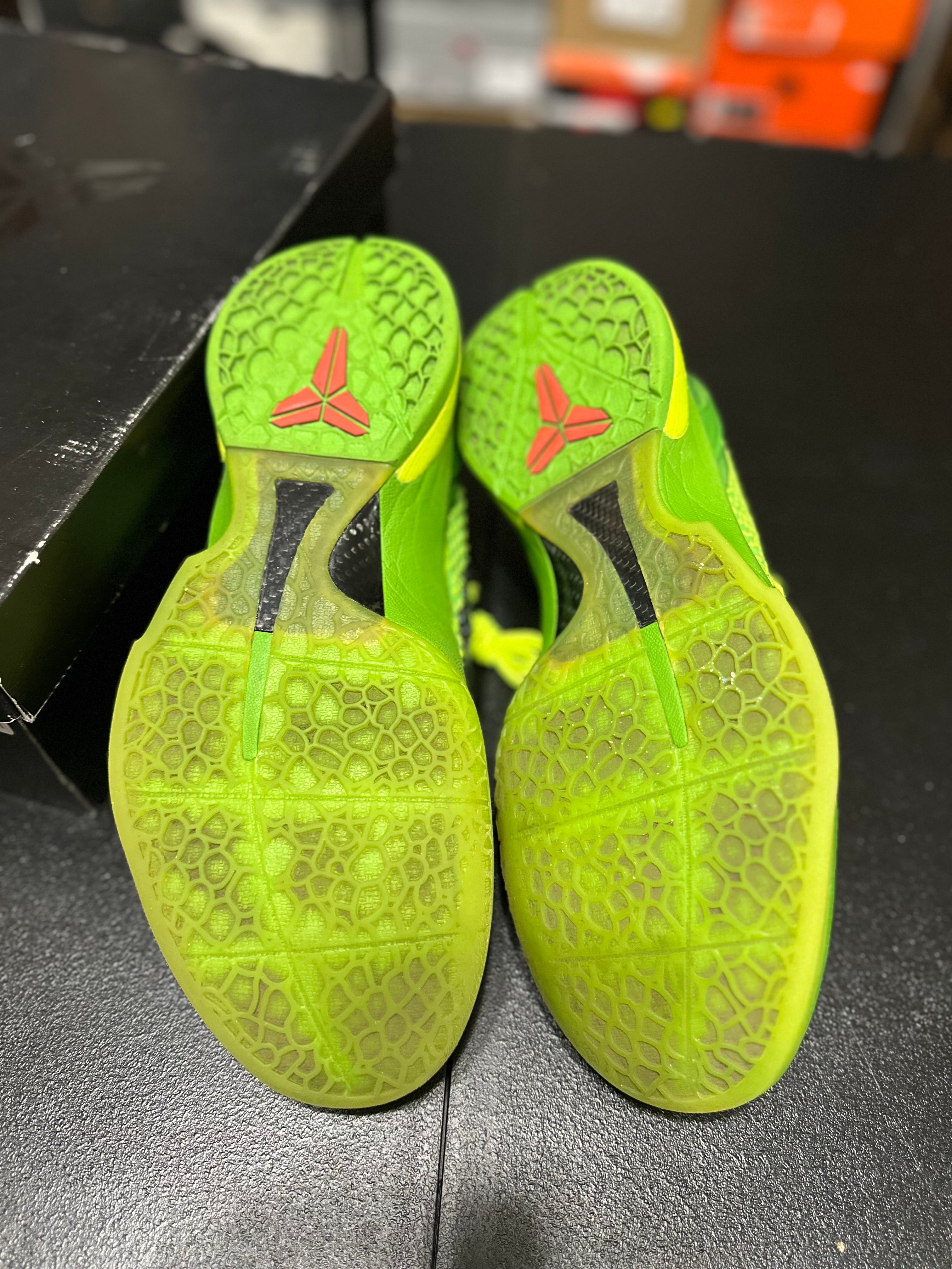 Size 11 - Kobe 6 protro grinch
