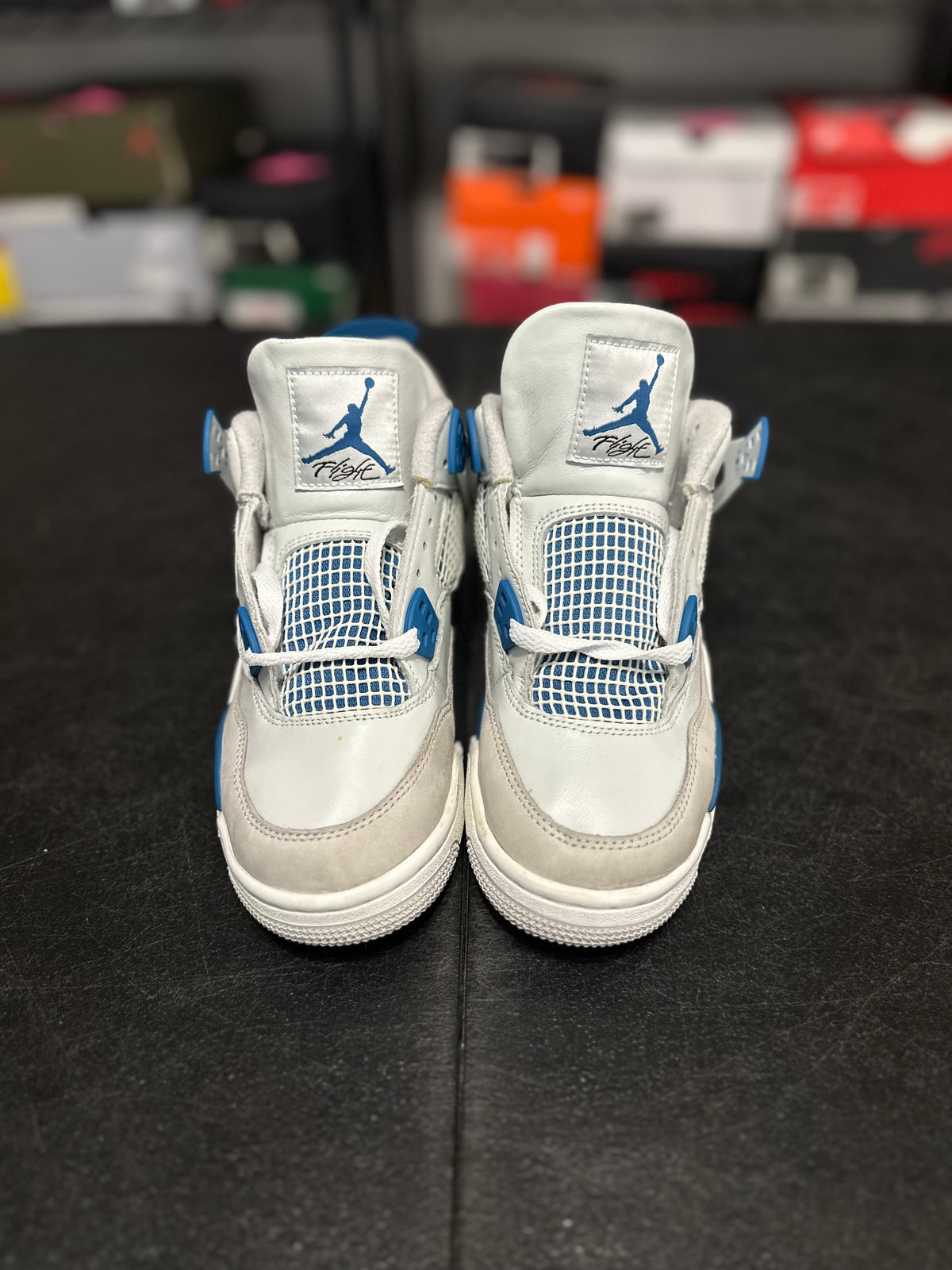 Size 5.5y - J4 military blue