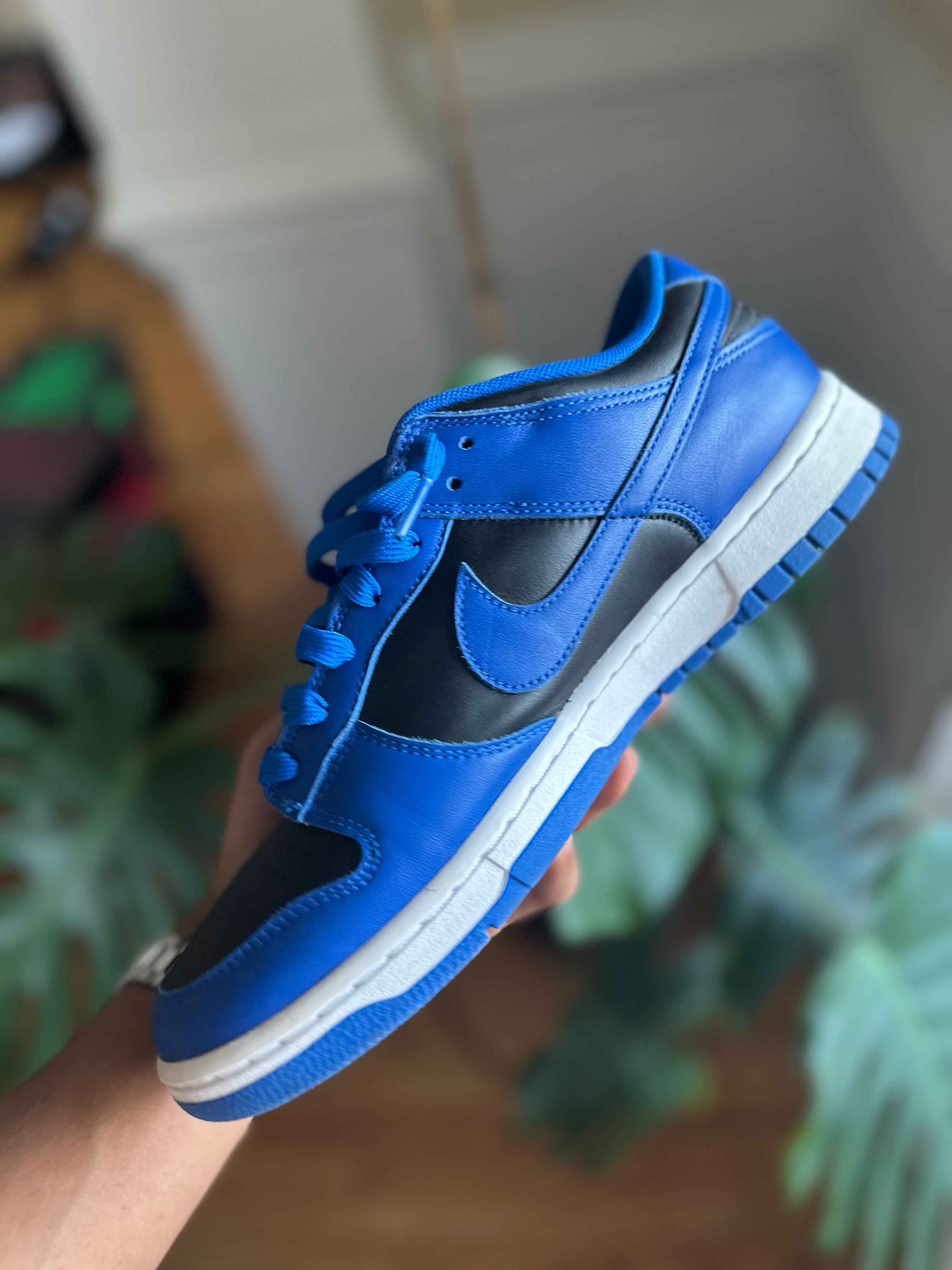 Size 9.5 - dunk low hyper cobalt