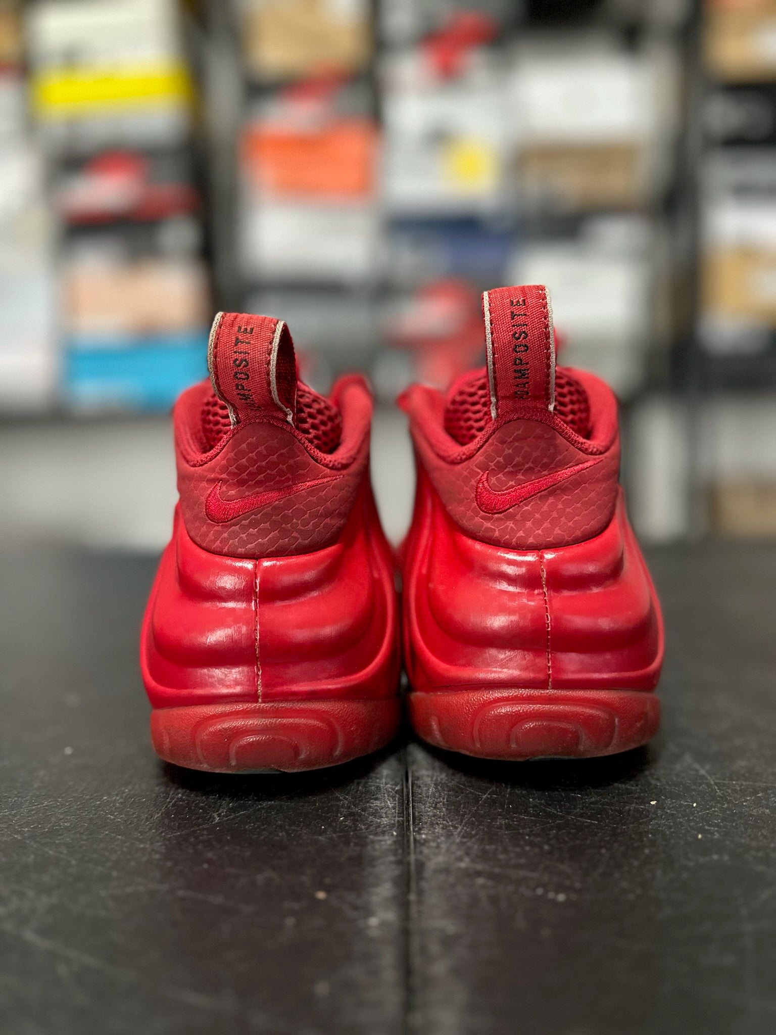 Size 9.5 - Foamposite Pro Red October