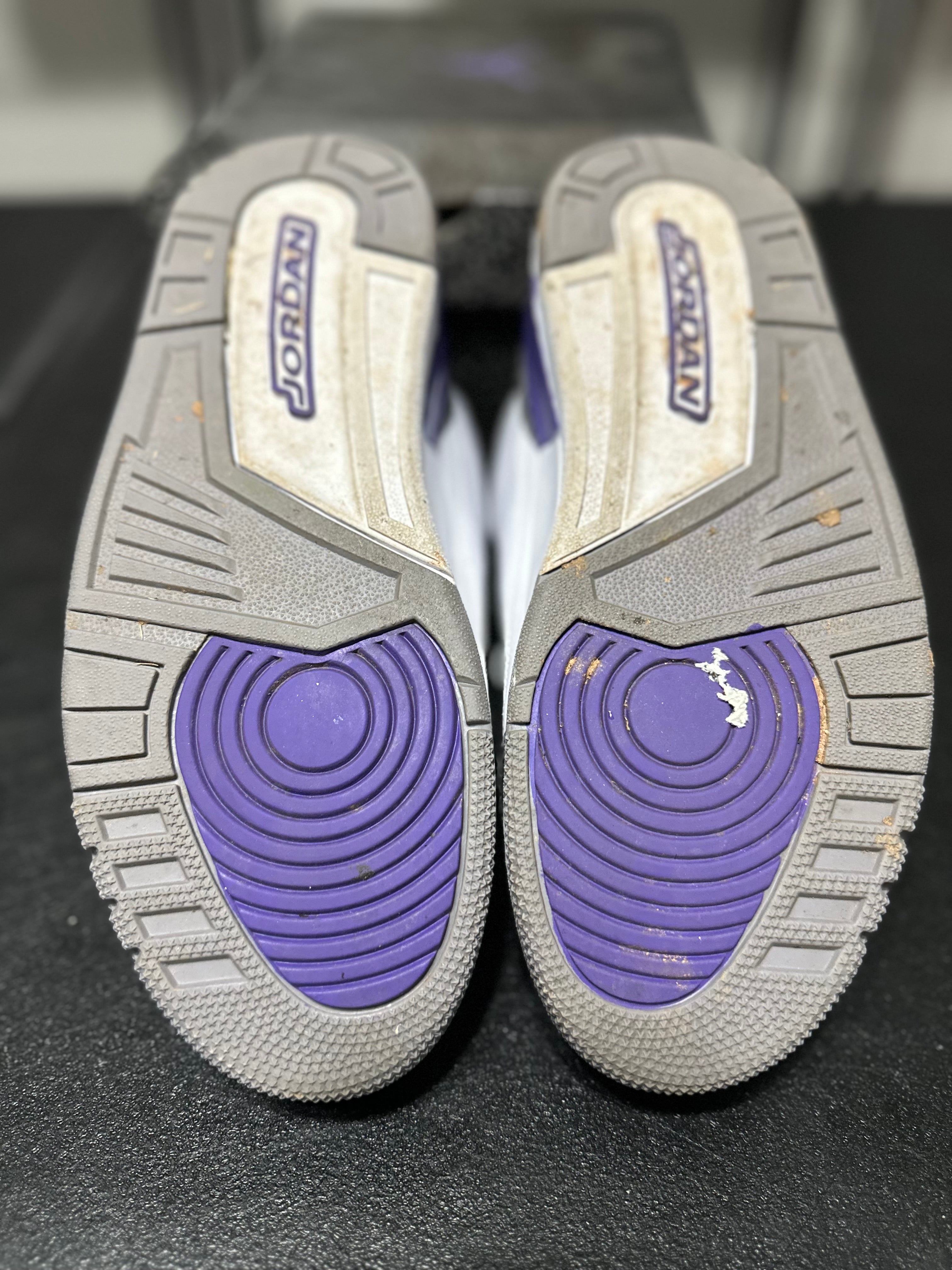 Size 8 - J3 dark iris
