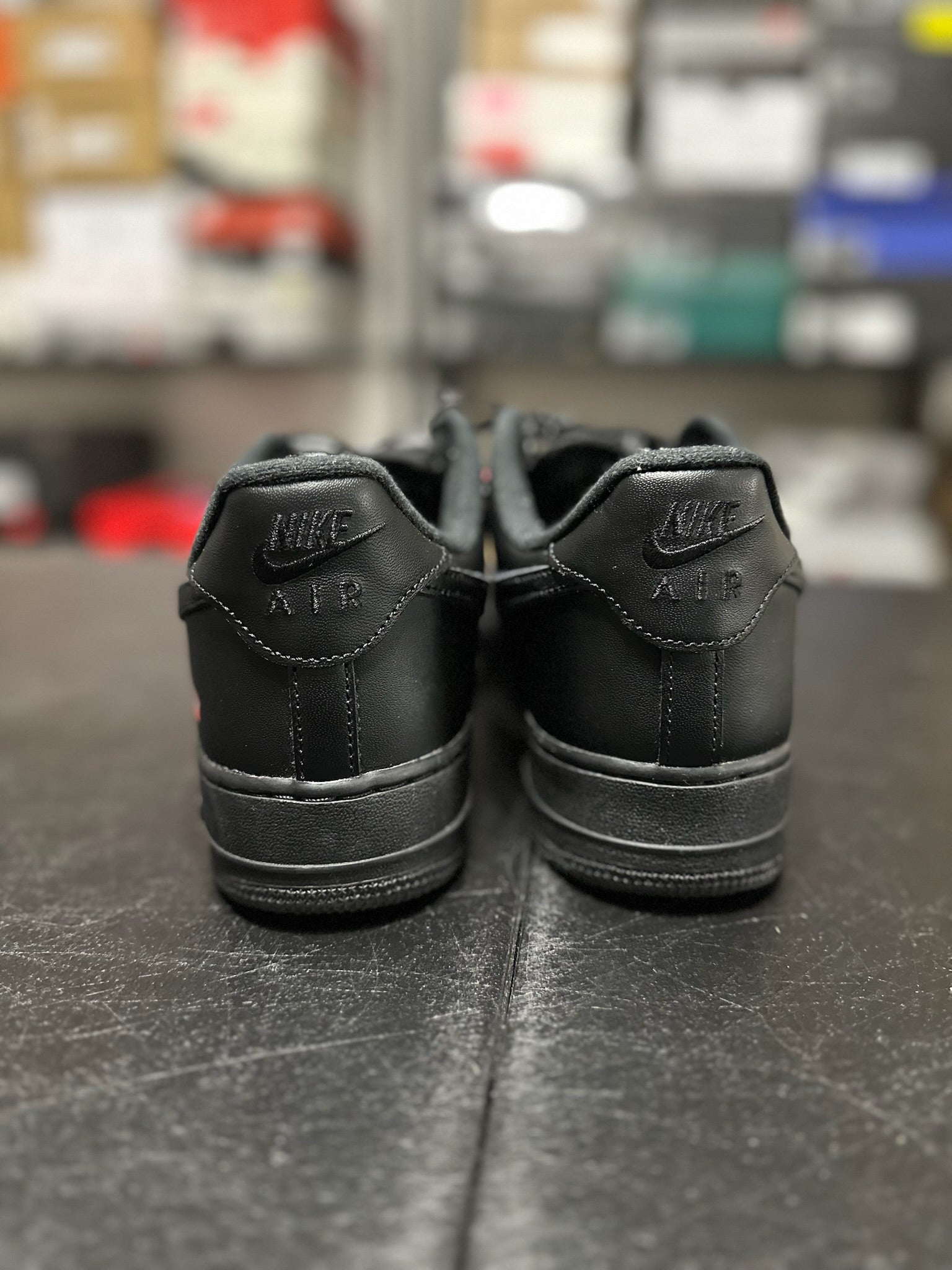 Size 10 - AF 1 Supreme Black