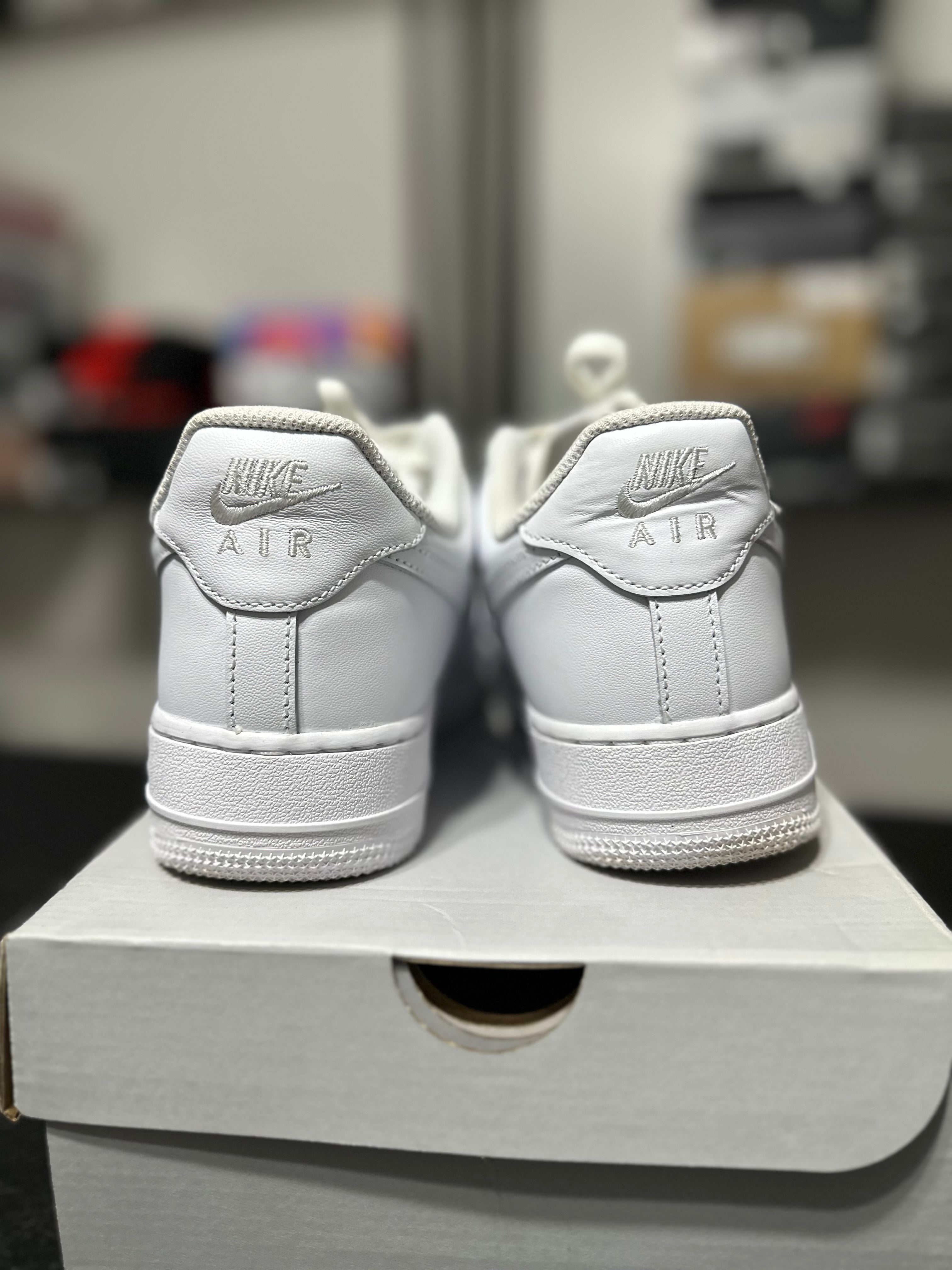 Size 8 - AF1 White