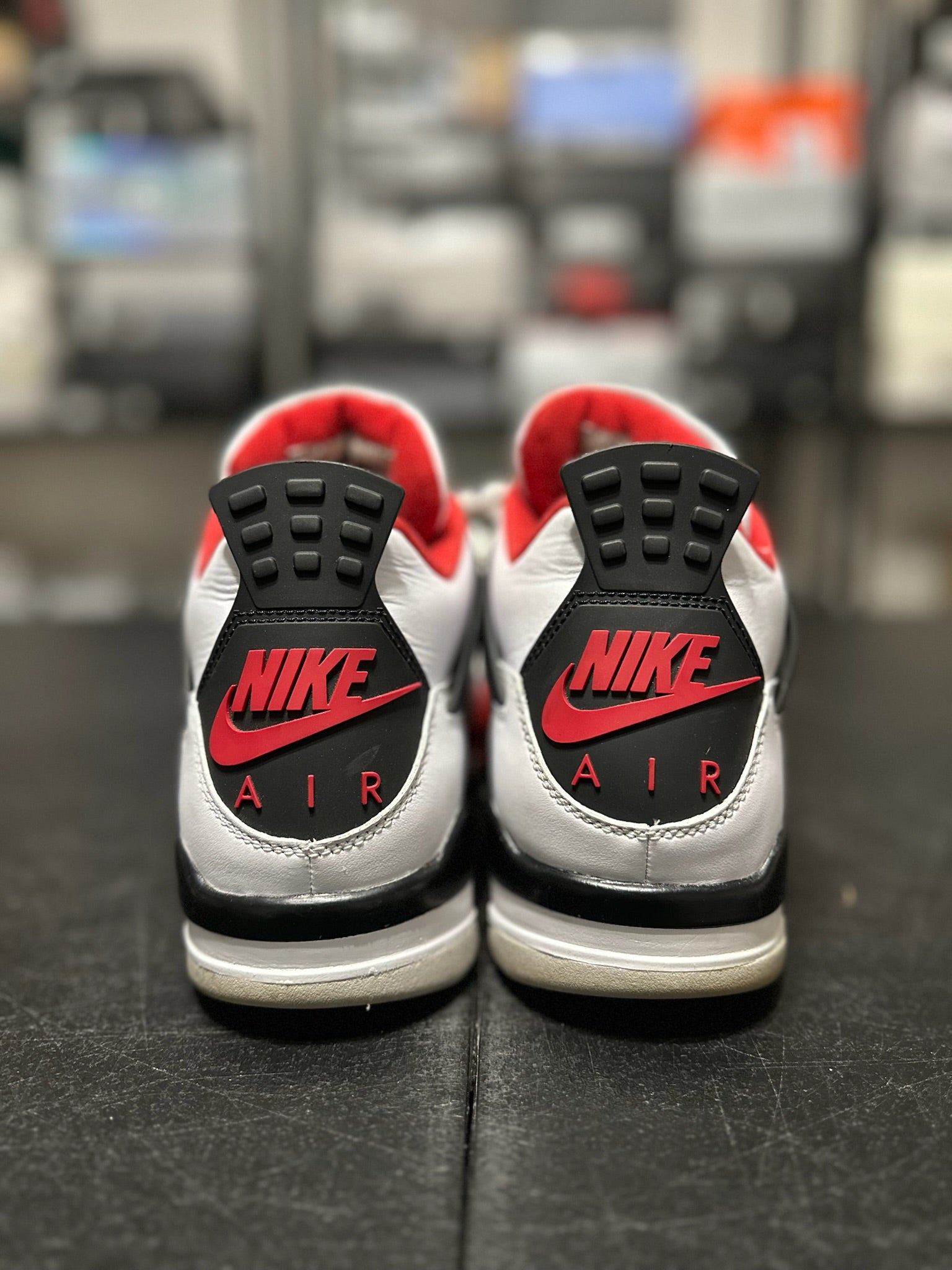 Size 9.5 - J4 Fire Red