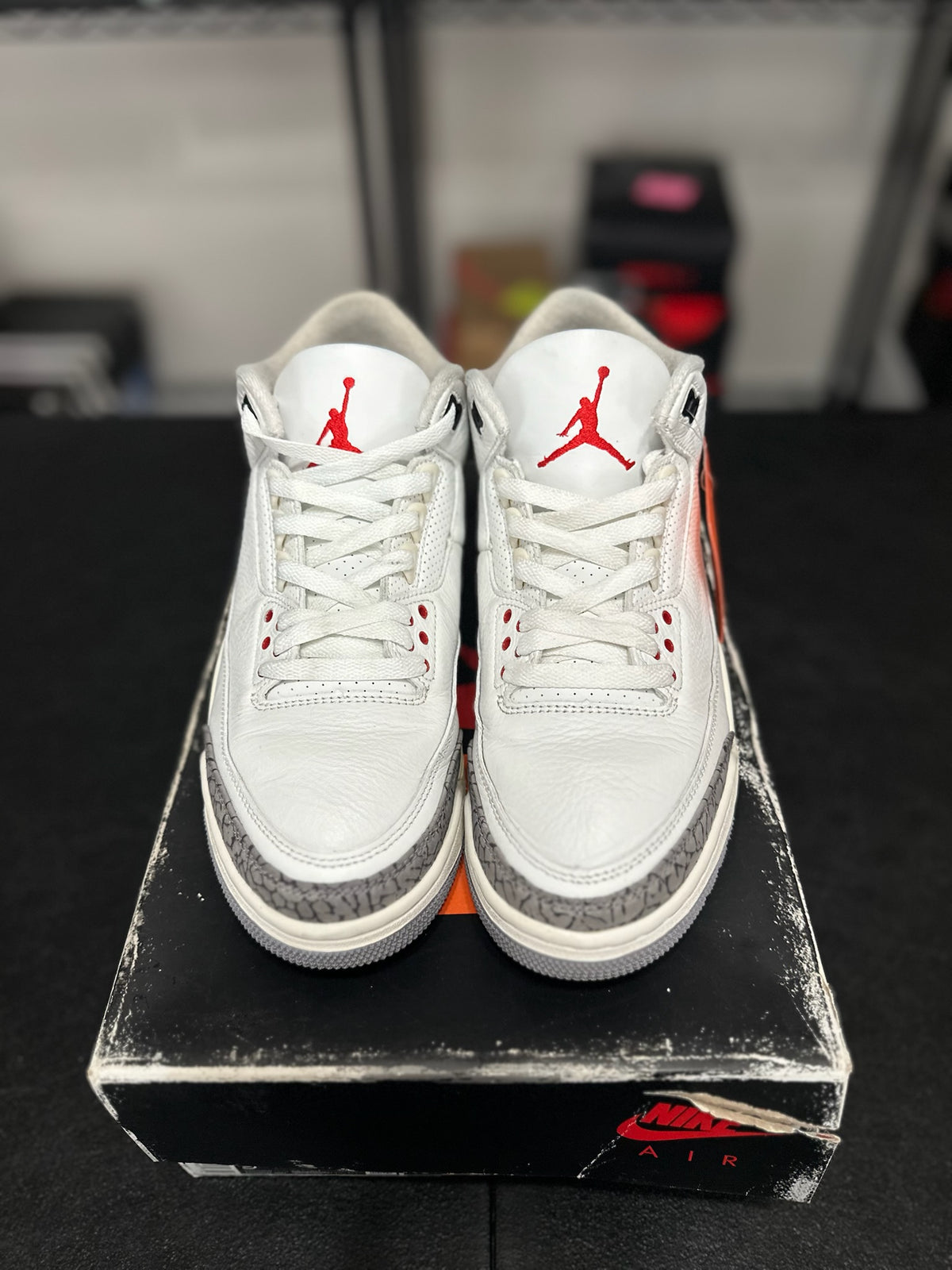 Size 9 - J3 white cement reimagined