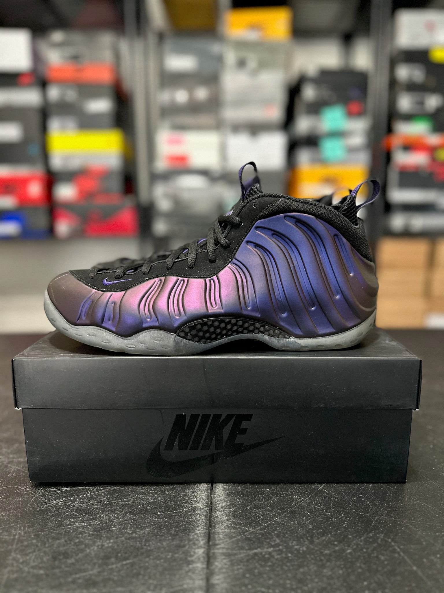 Size 11.5 - Foamposite 1 Eggplant