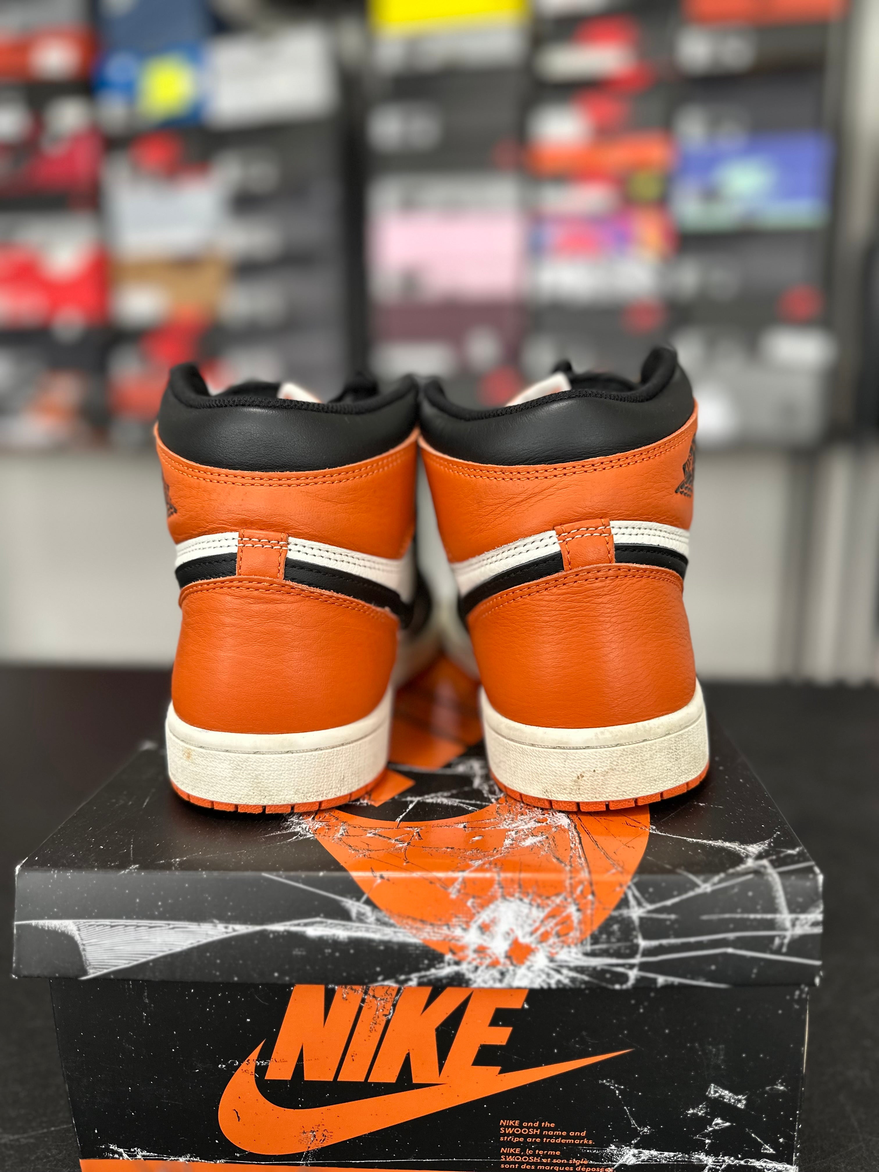 Size 9.5 - J1 shattered backboard