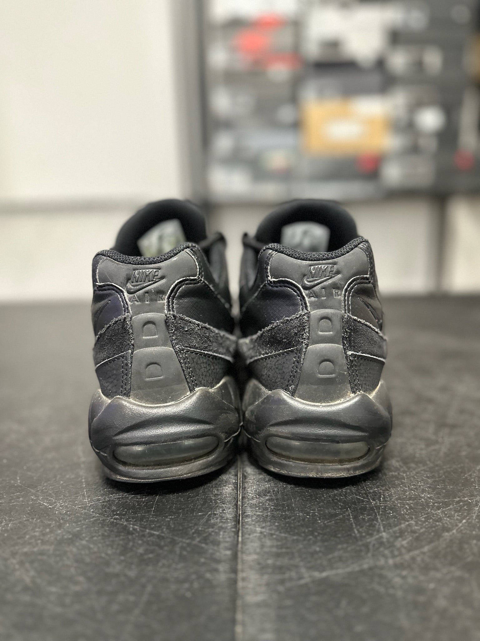 Size 12 - Air Max 95 Essential Triple Black