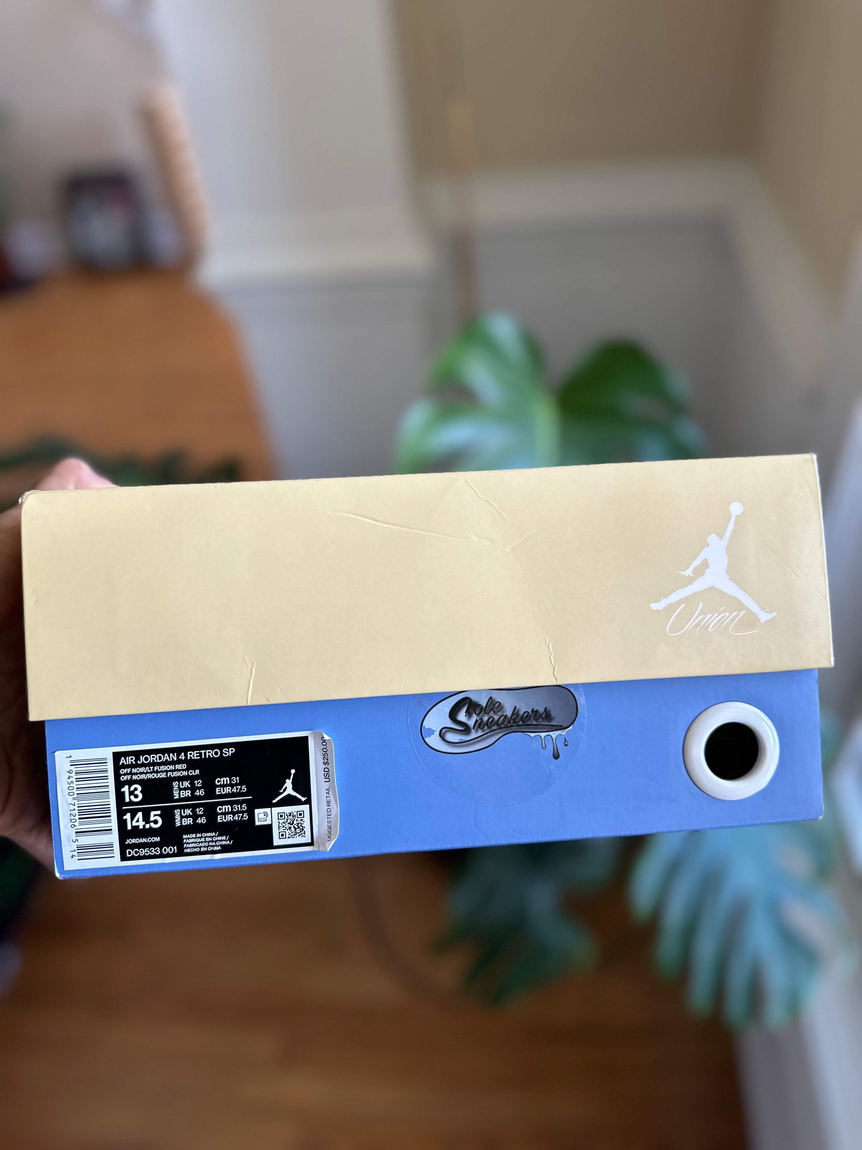 Size 13 - J4 union off noir