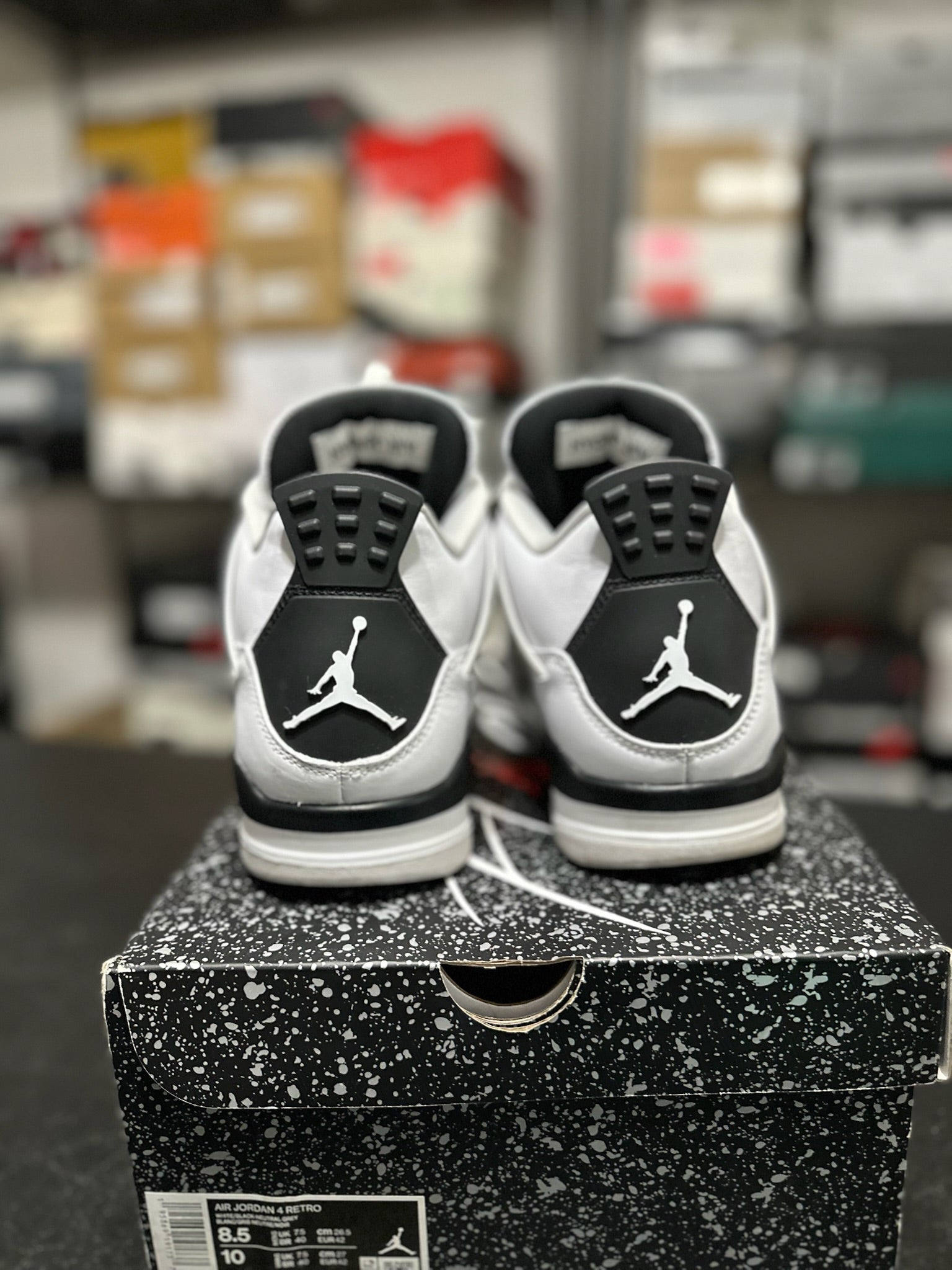 Size 8.5 - J4 Military Black