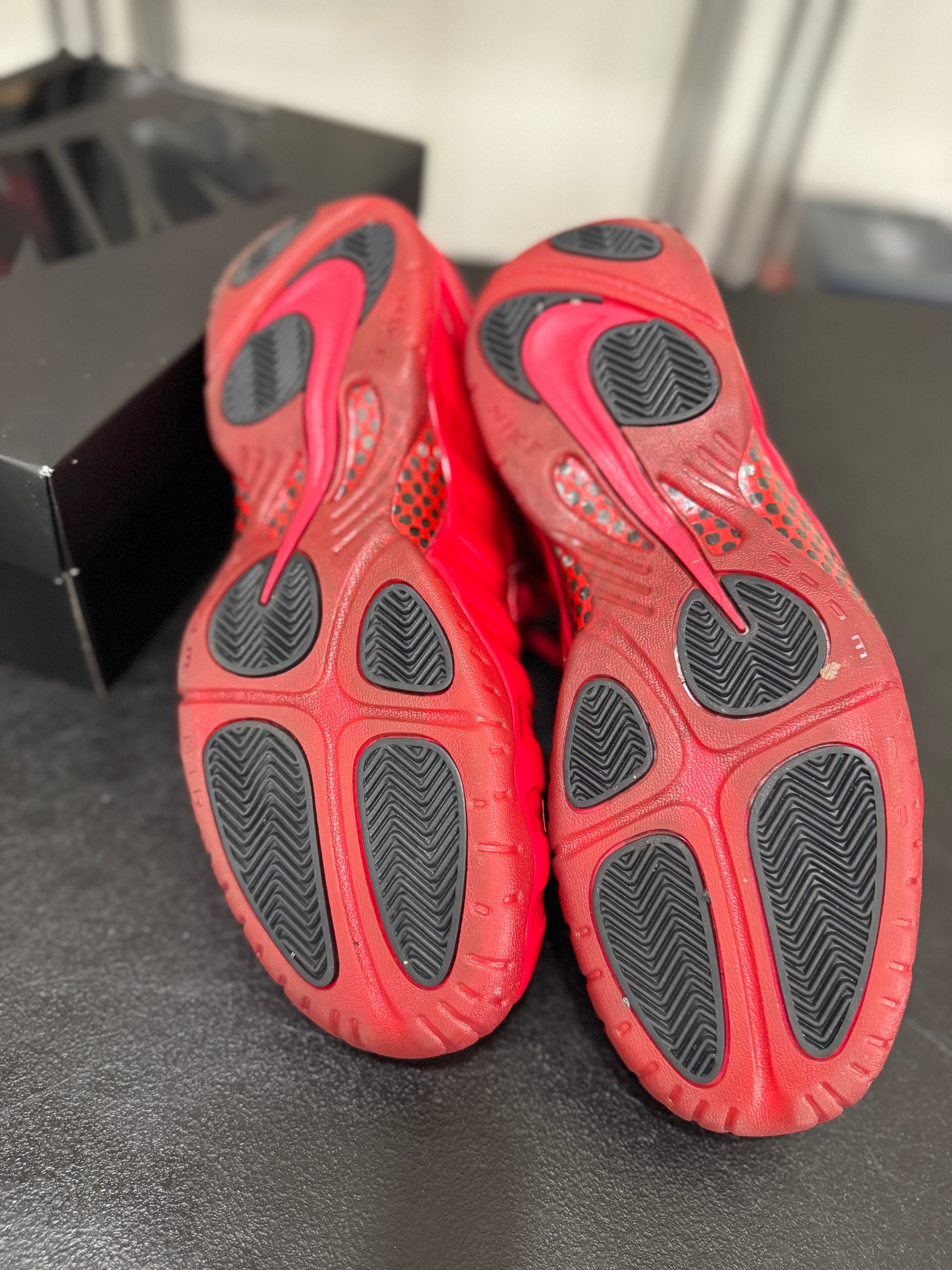 Size 11 - Foamposite pro red October