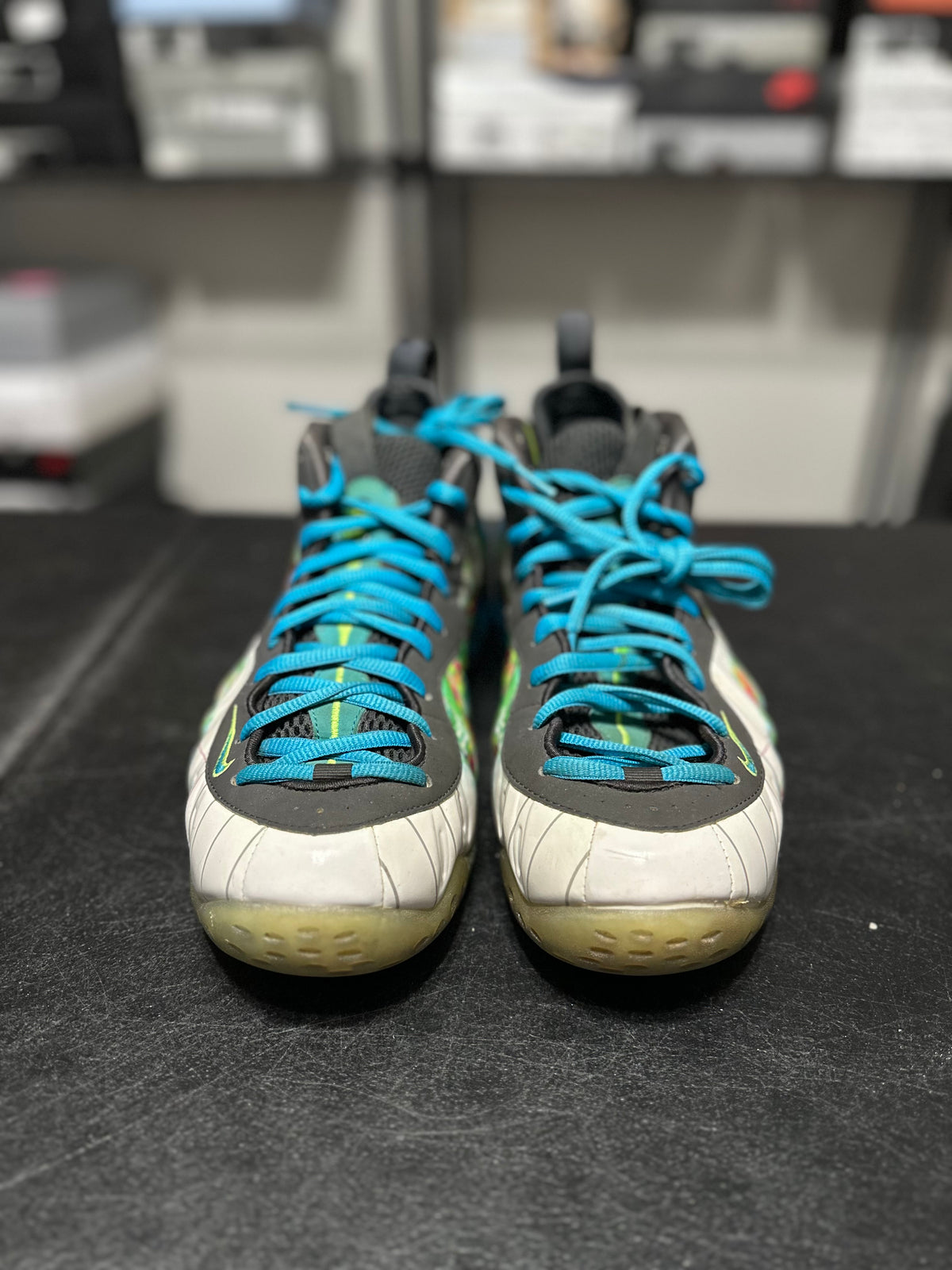 Size 11 - Foamposite one weatherman