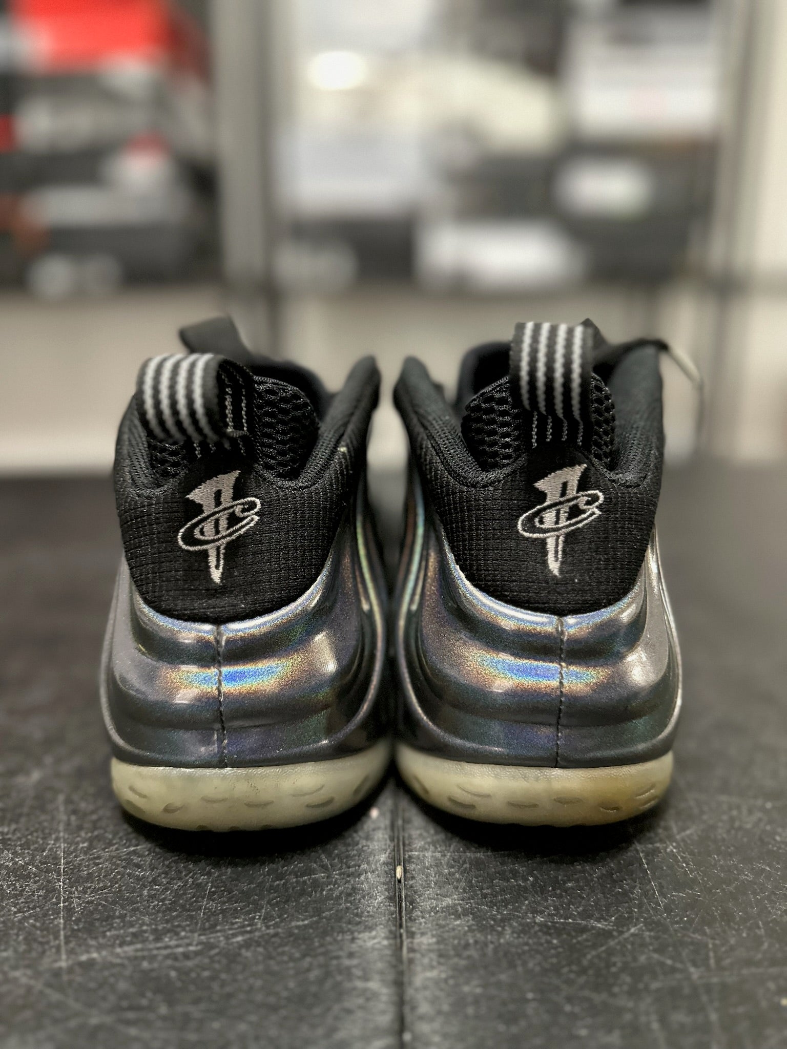 Size 11 - Foamposite 1 Hologram