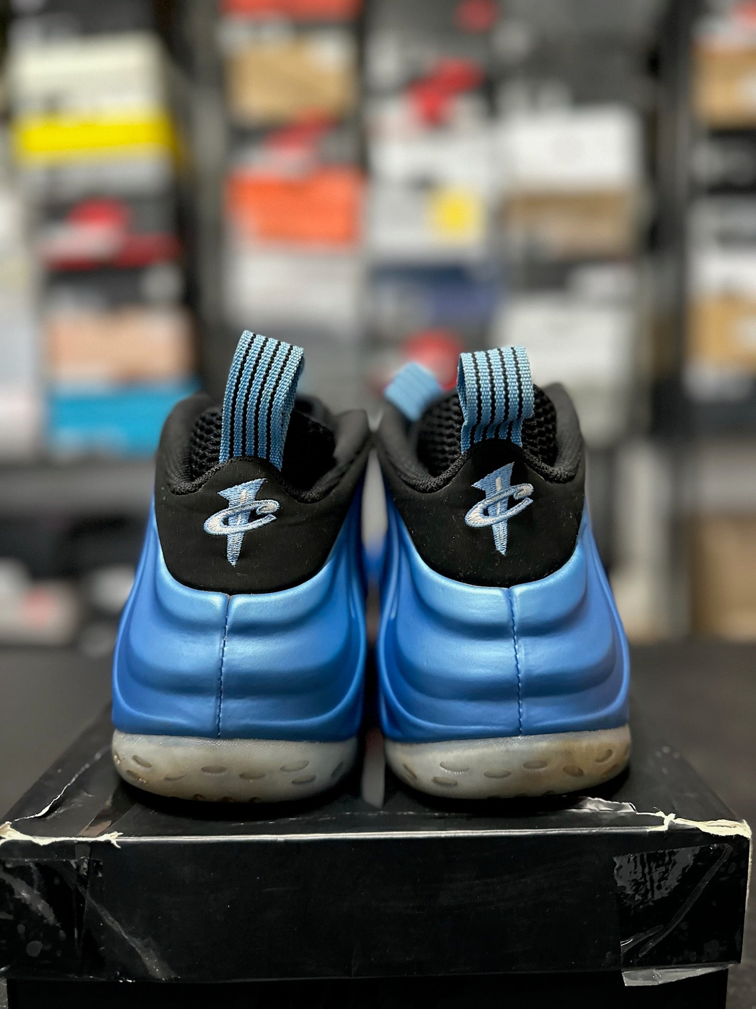 Size 11.5 - Foamposite 1 University Blue