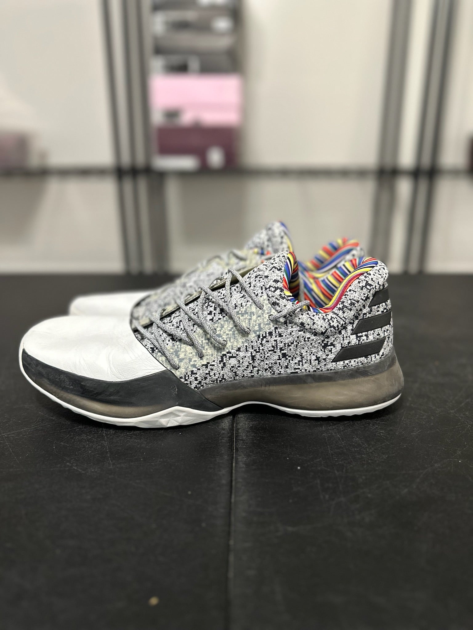 Size 13.5 - adidas Harden Vol. 1 Arthur Ashe BHM