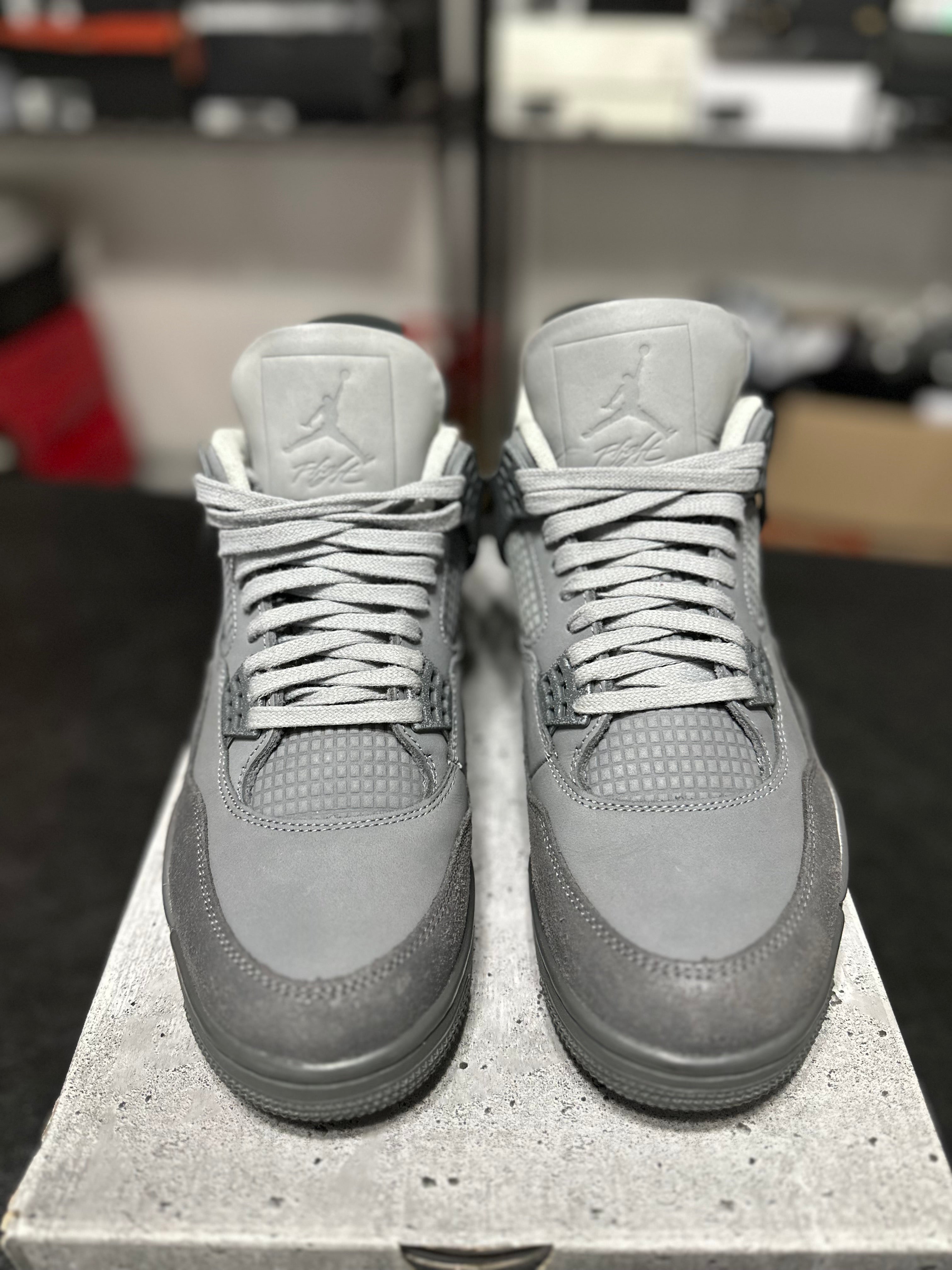 Size 10.5 - J4 wet cement