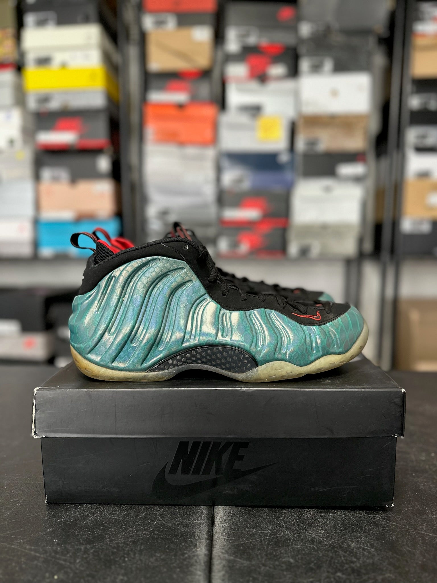 Size 12 - Foamposite 1 Gone Fishing