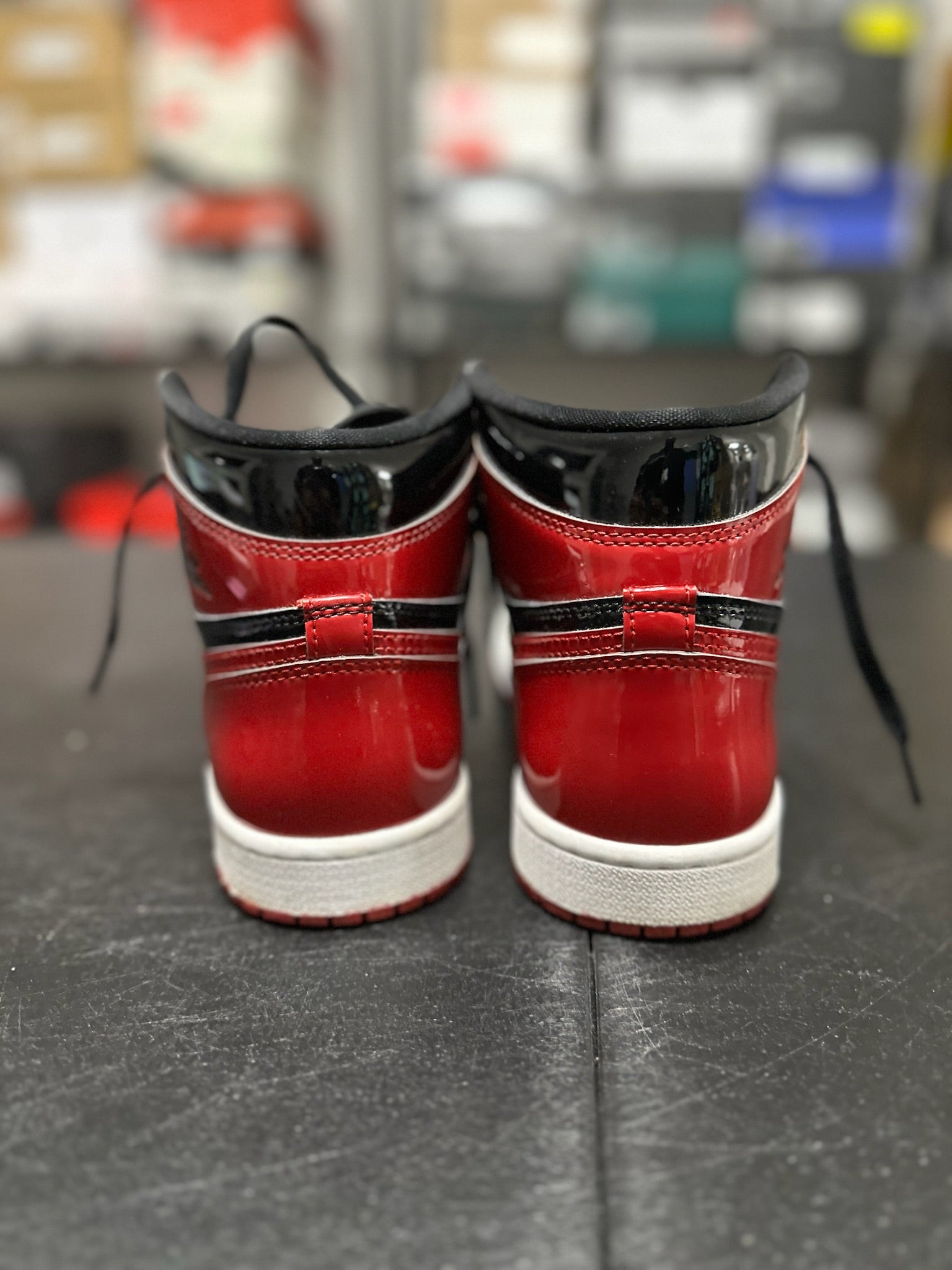 Size 8 - J1 High Patent Bred